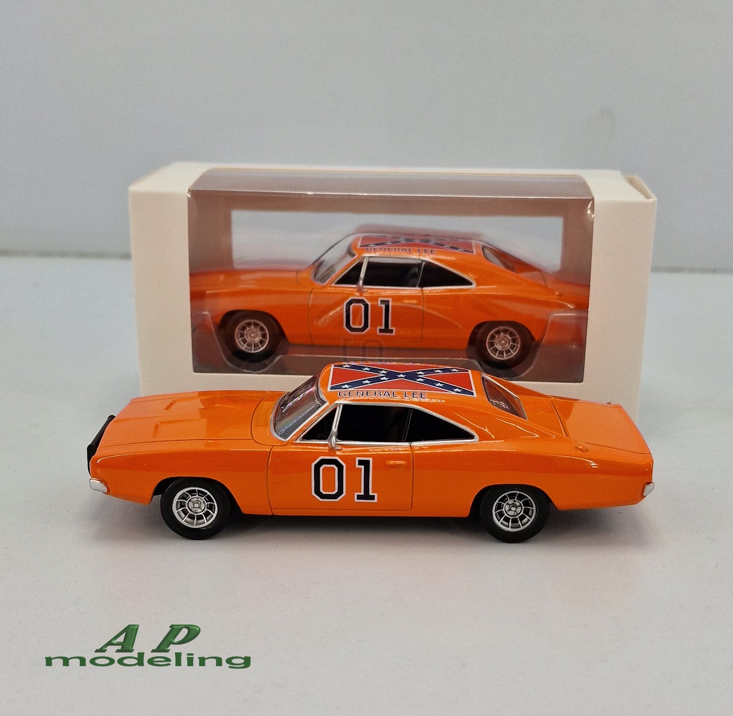 modellino auto scala 1/43 dodge charger generale lee modellini da collezione