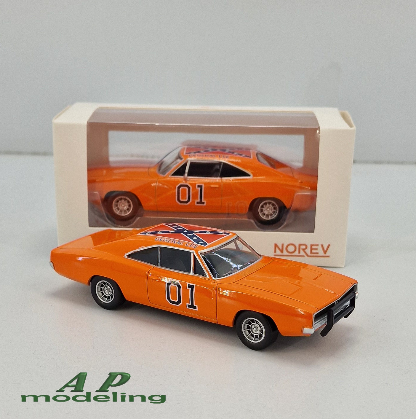 modellino auto scala 1/43 dodge charger generale lee modellini da collezione