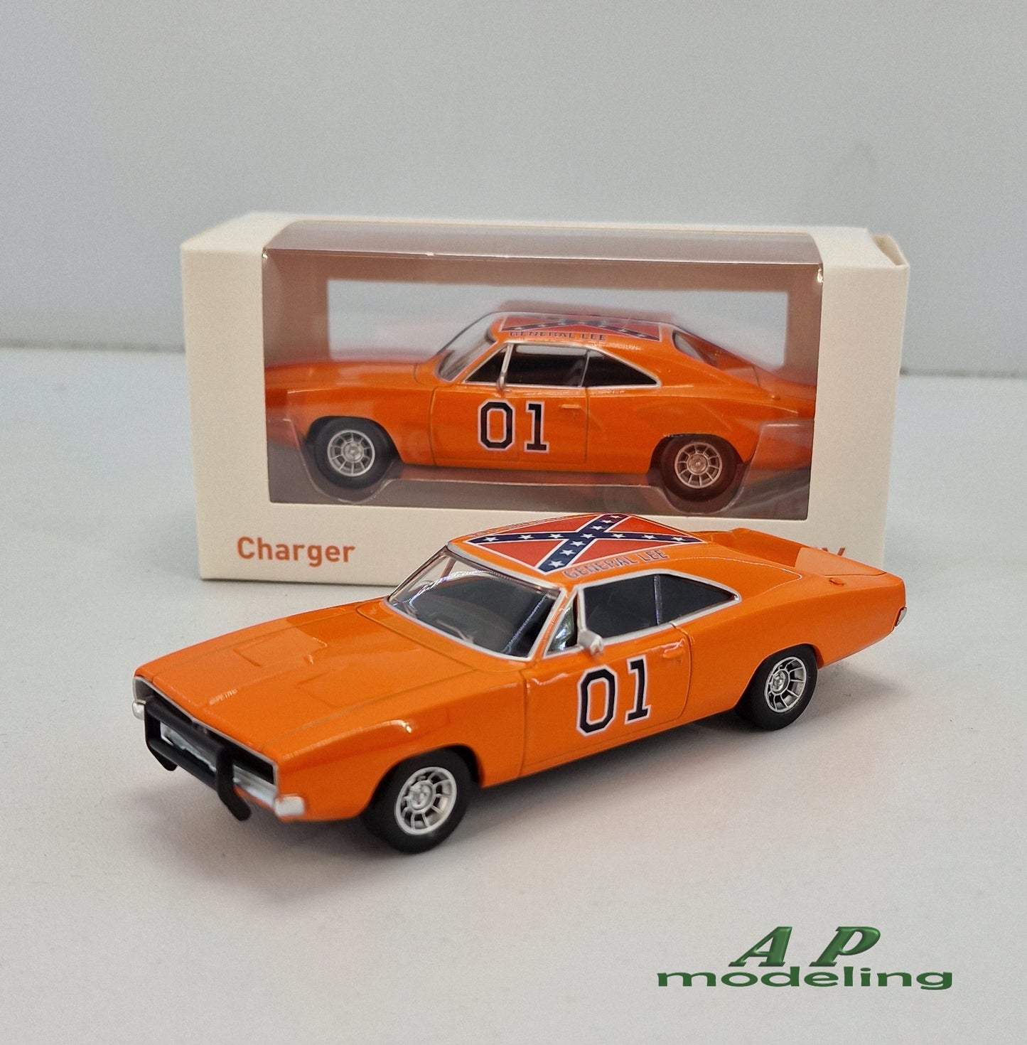 modellino auto scala 1/43 dodge charger generale lee modellini da collezione