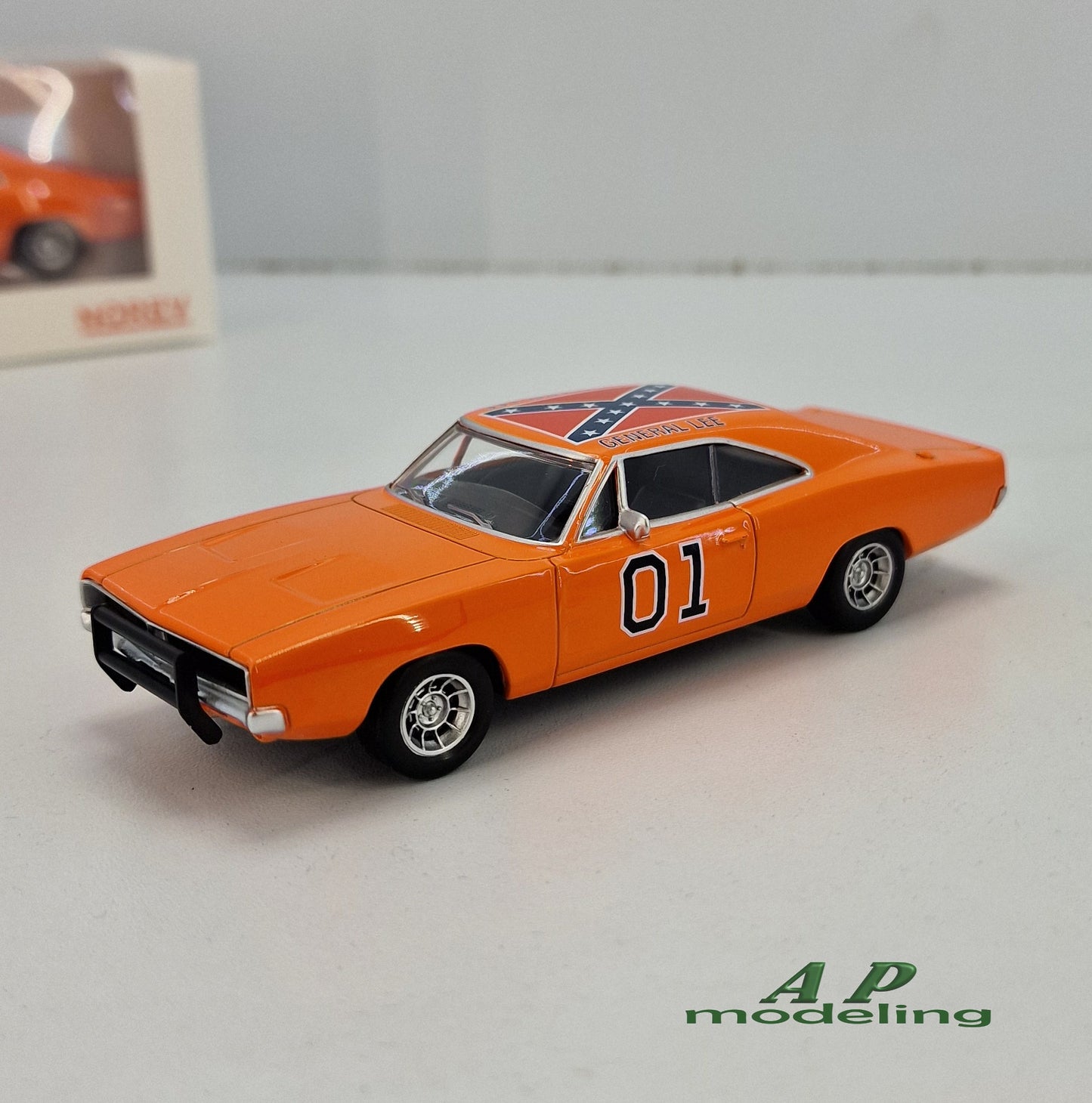 modellino auto scala 1/43 dodge charger generale lee modellini da collezione