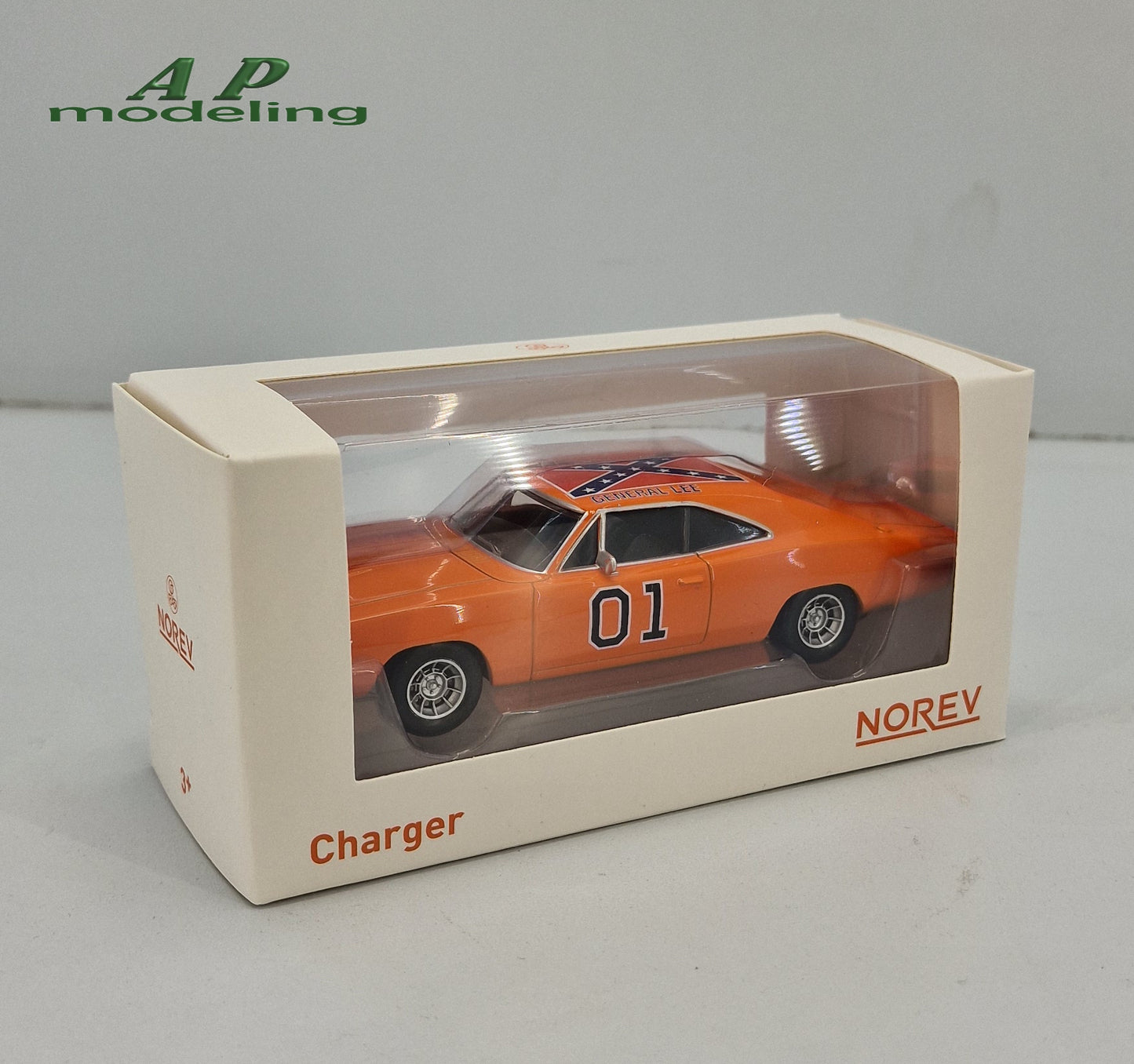 modellino auto scala 1/43 dodge charger generale lee modellini da collezione