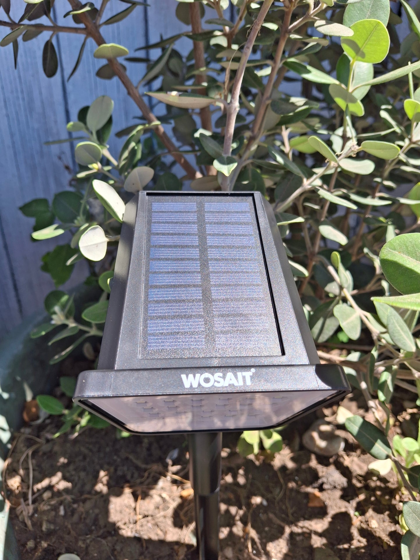 Lampada solare da giardino per prato applique led da parete  15w IPX4 6500k