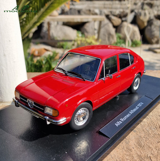 modellino auto scala 1/18 alfa romeo alfa sud del 1974 modellini da collezione