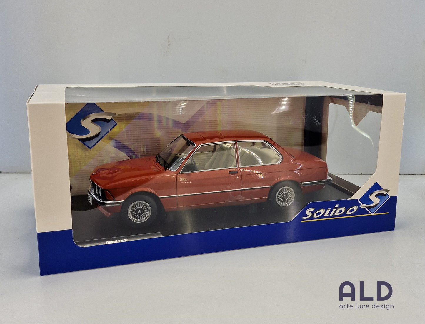 modellino auto scala 1/18 bmw 323i e21 coupe modellini da collezione die cast