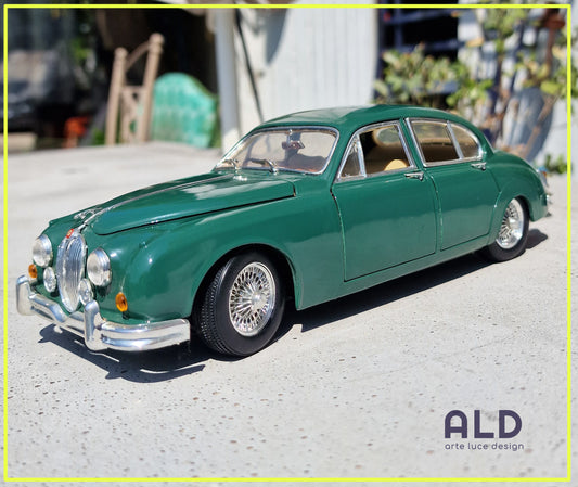 modellino auto scala 1/18 jaguar mack II del 1959 modellini da collezione maisto