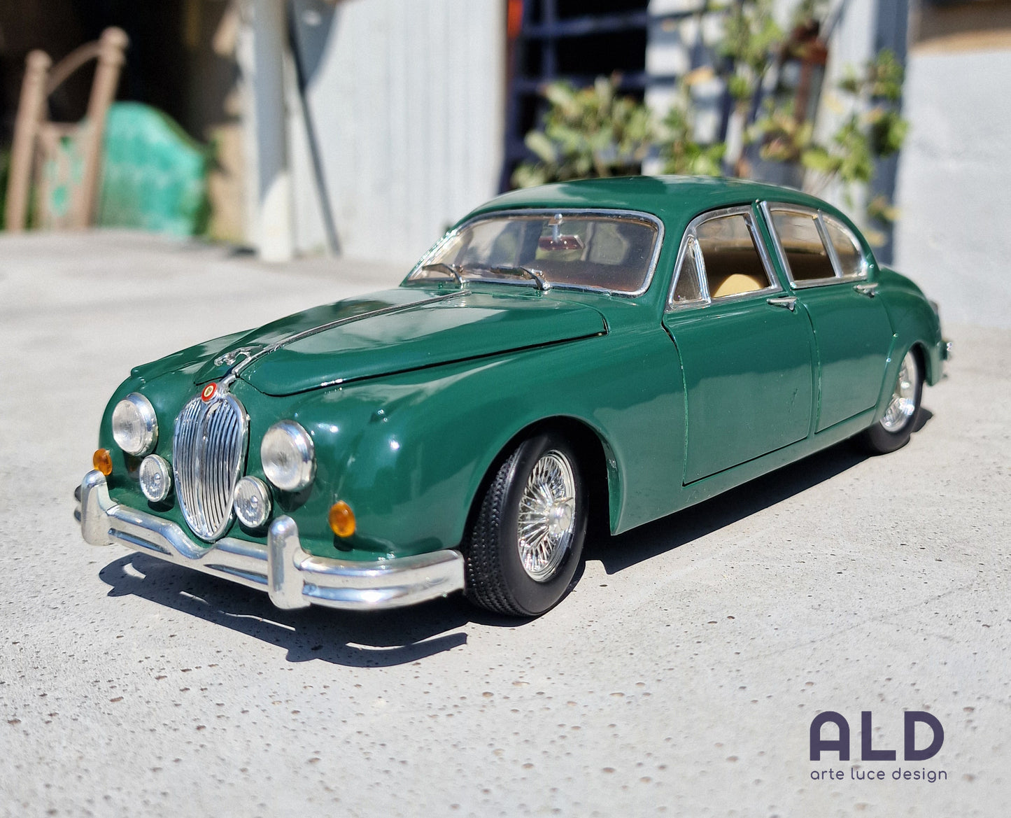 modellino auto scala 1/18 jaguar mack II del 1959 modellini da collezione maisto