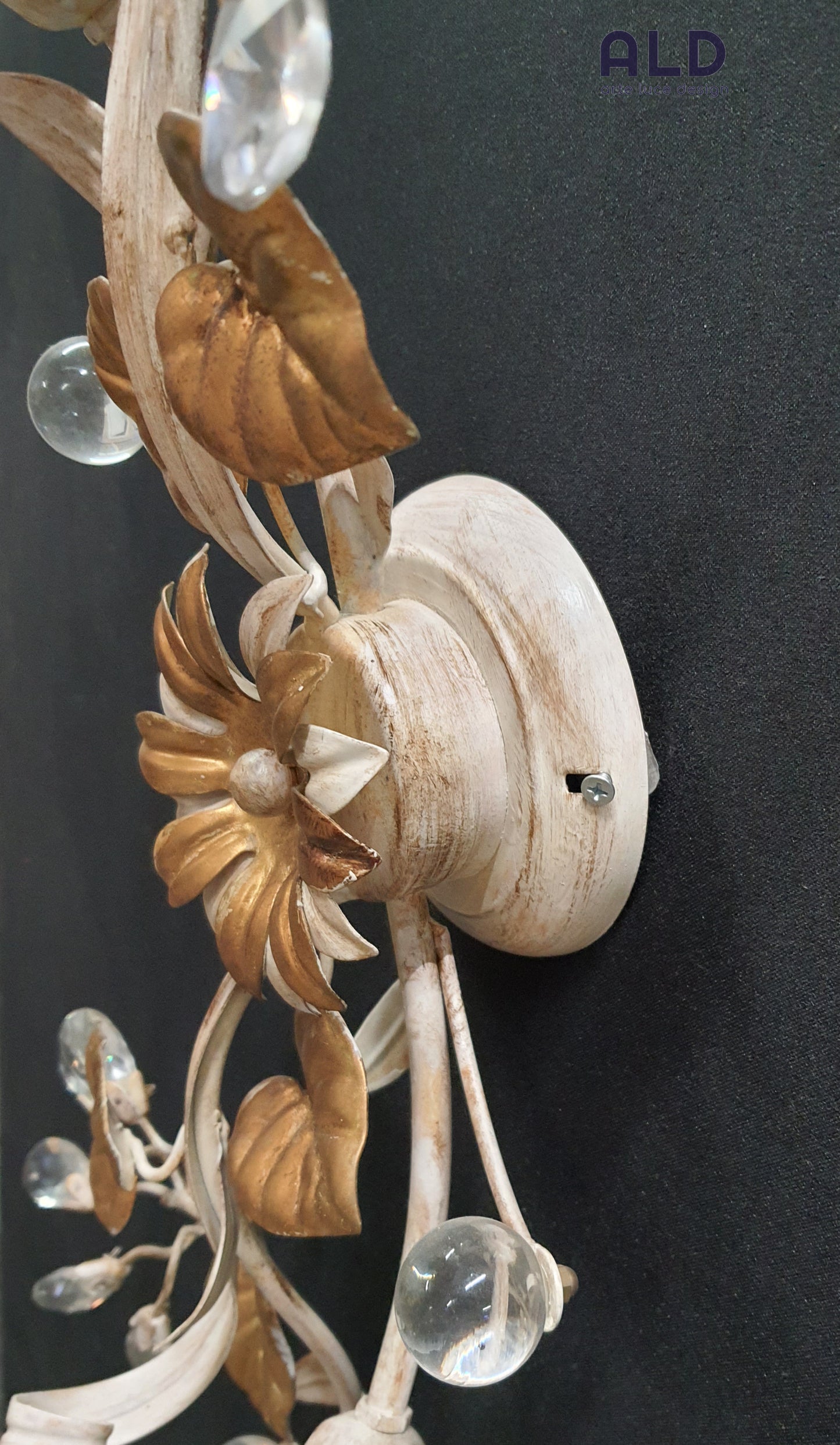 Plafoniera a 2 luci e14 stile fiorentino lampada classica da soffito o parete