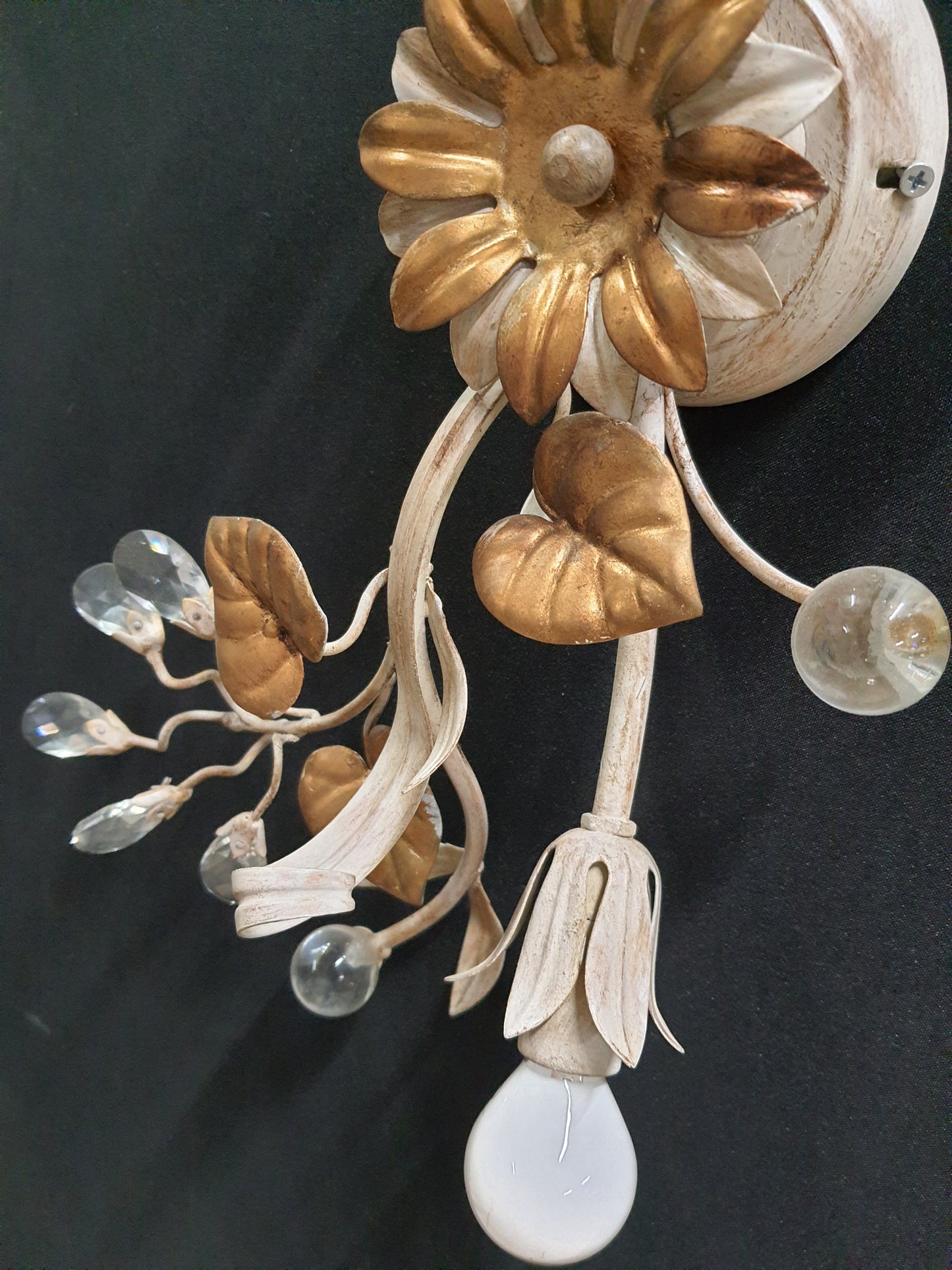 Plafoniera a 2 luci e14 stile fiorentino lampada classica da soffito o parete