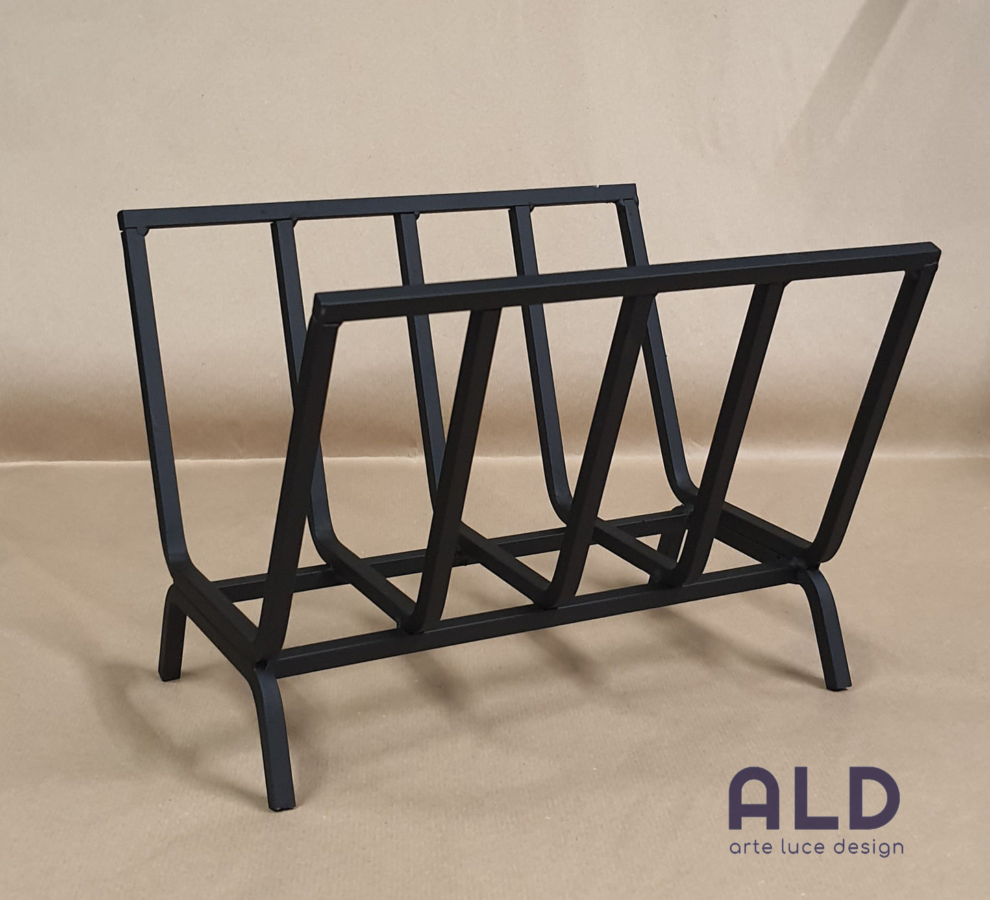 Brucialegna in ferro portalegna alto da camino caminetto braciere a 5 elementi