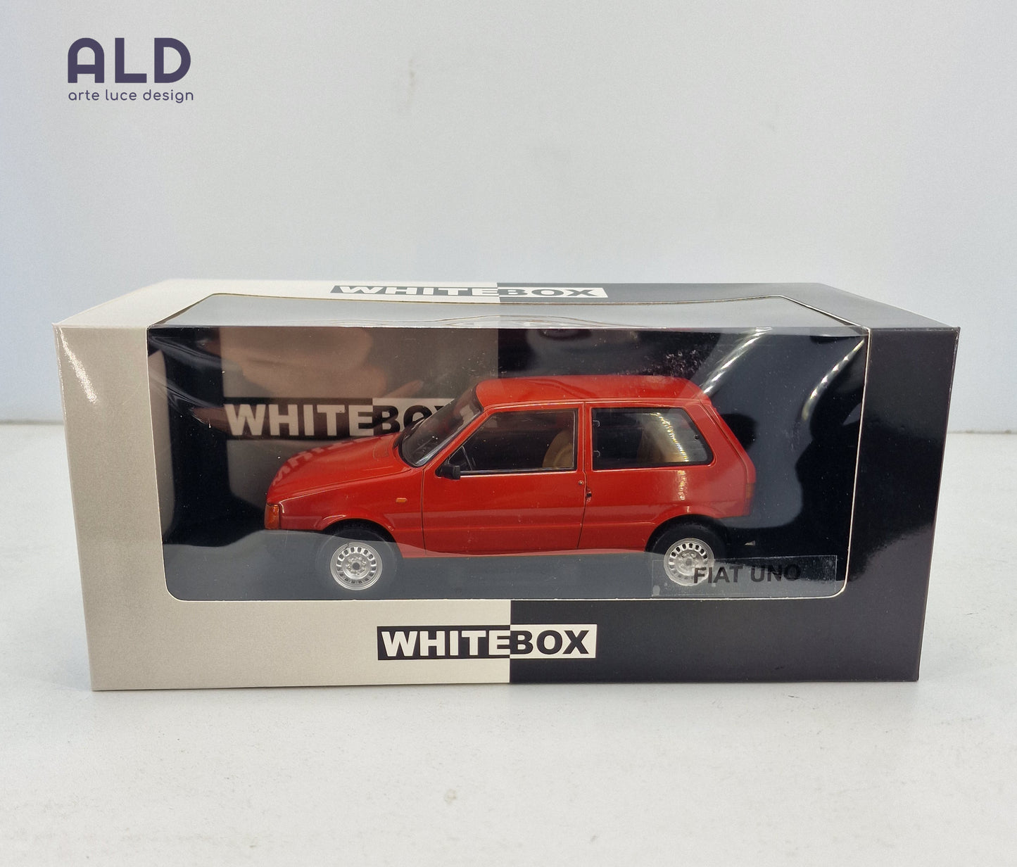 modellino auto scala 1/24 fiat uno 3 porte modellini da collezione die cast