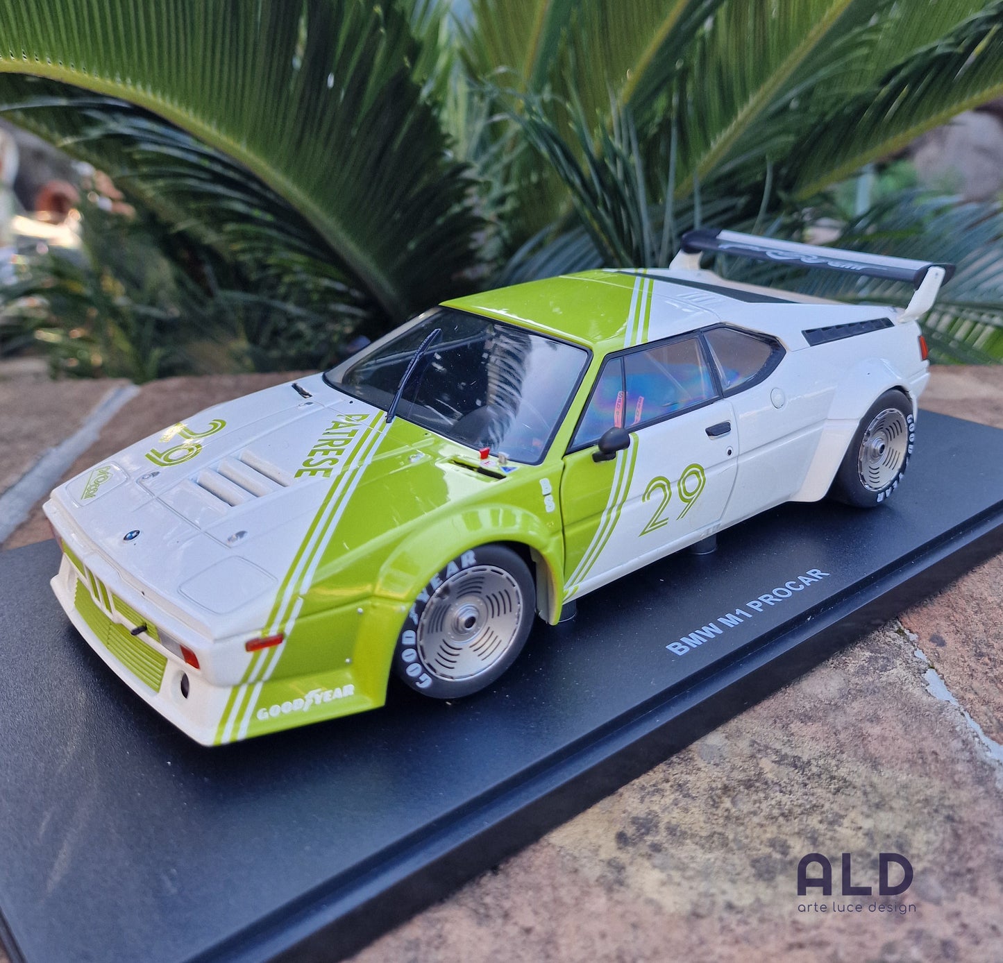 modellino auto scala 1/18 bmw M1 procar modellini diecast da collezione werk83