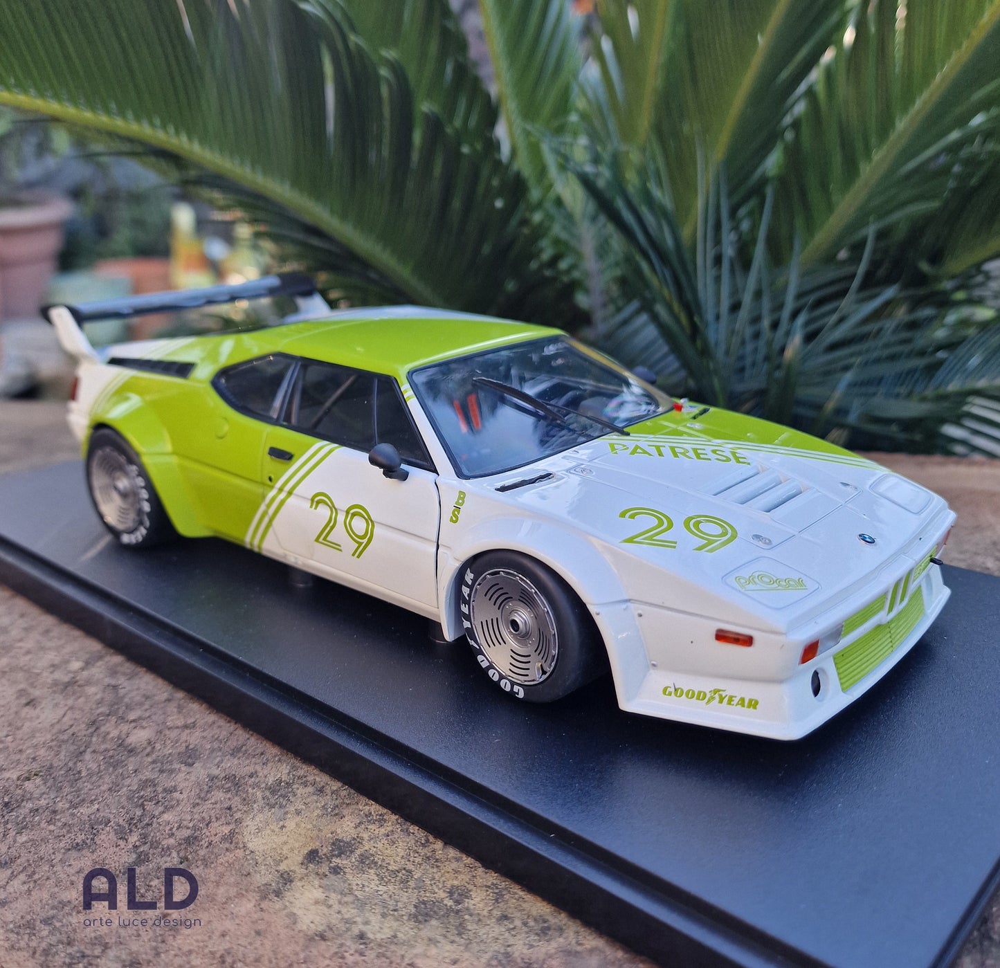 modellino auto scala 1/18 bmw M1 procar modellini diecast da collezione werk83