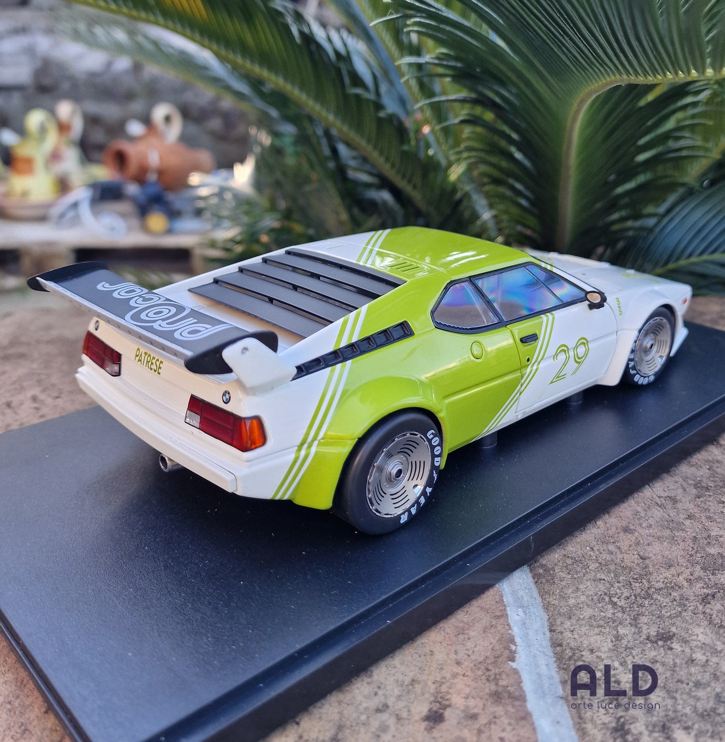 modellino auto scala 1/18 bmw M1 procar modellini diecast da collezione werk83