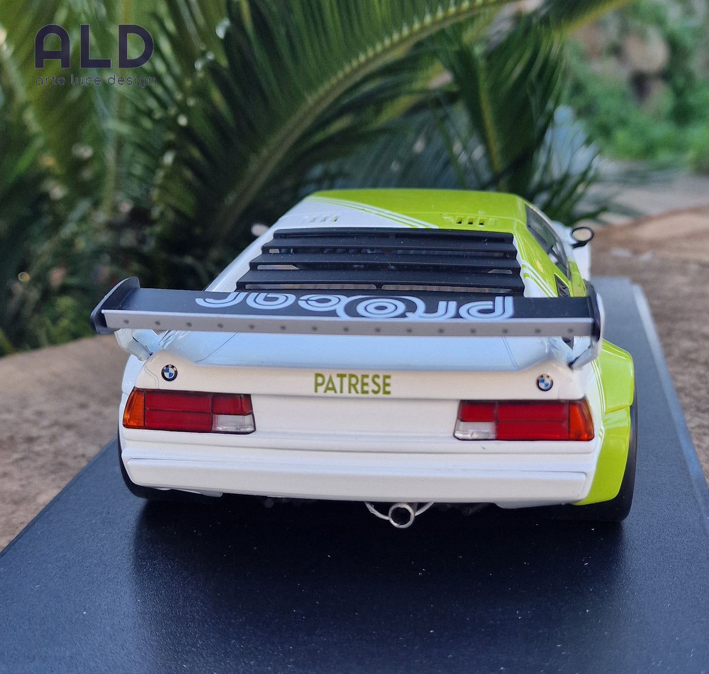 modellino auto scala 1/18 bmw M1 procar modellini diecast da collezione werk83