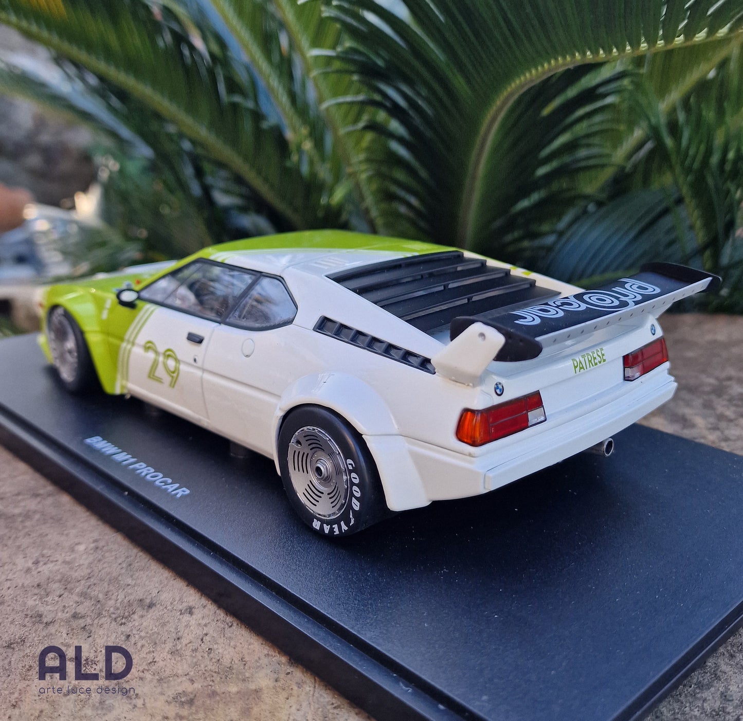 modellino auto scala 1/18 bmw M1 procar modellini diecast da collezione werk83