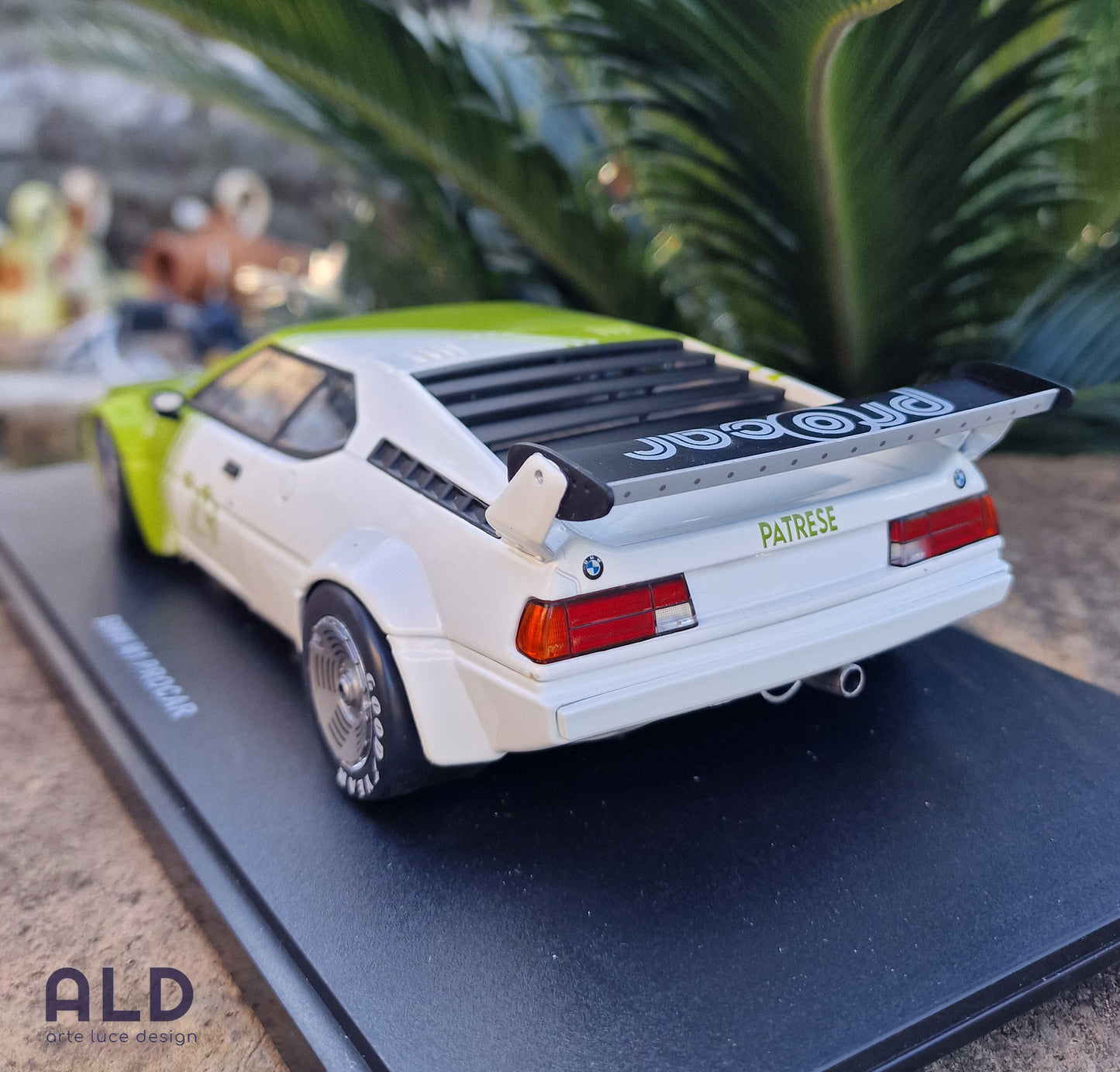 modellino auto scala 1/18 bmw M1 procar modellini diecast da collezione werk83