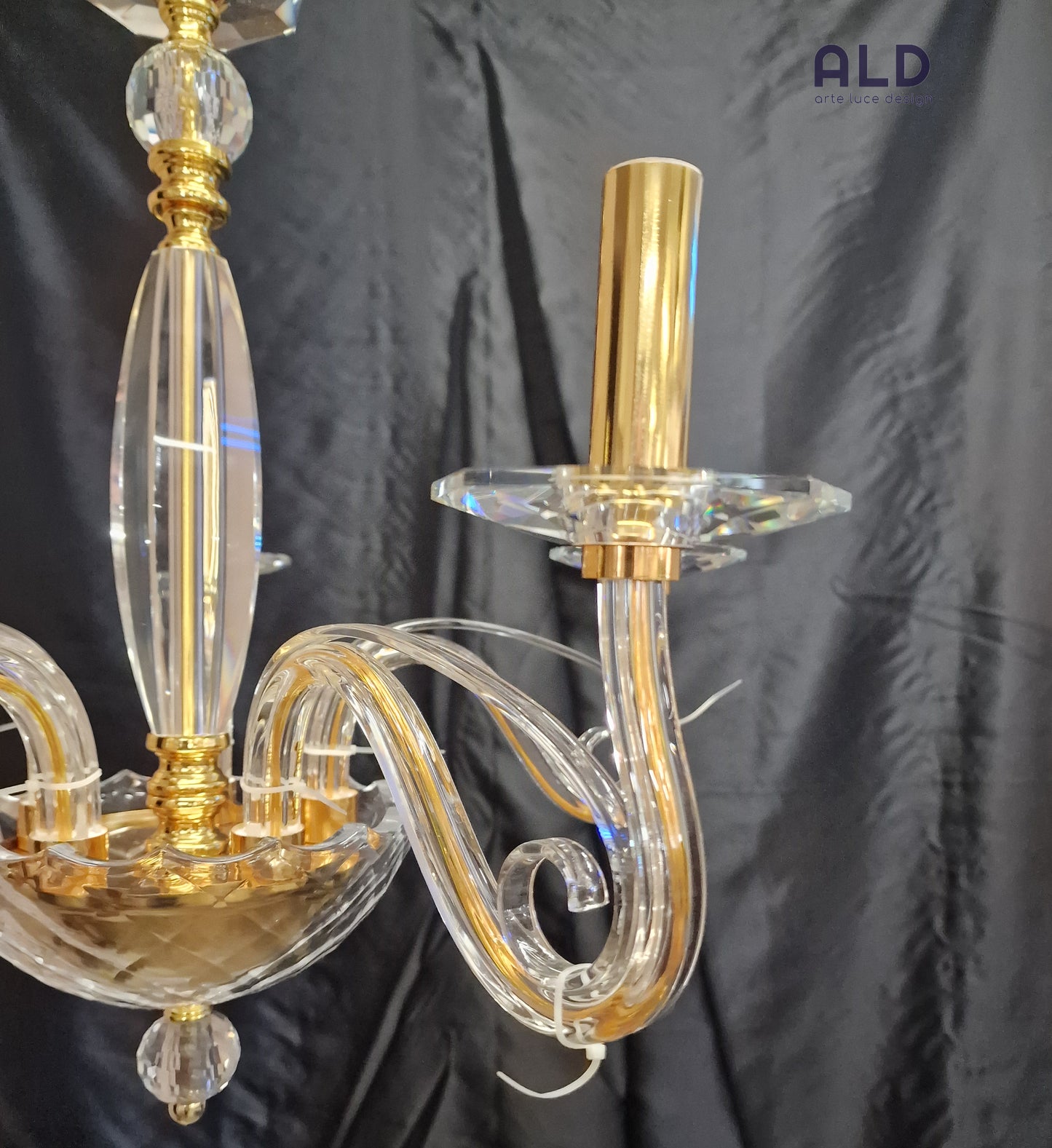 Lampadario di Cristallo per camera da letto salone sala da pranzo 5 luci e14