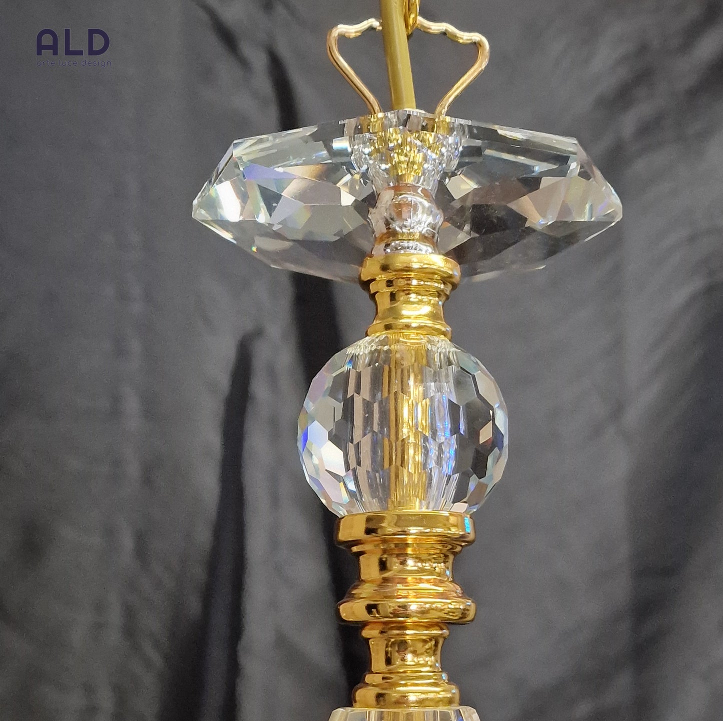 Lampadario di Cristallo per camera da letto salone sala da pranzo 5 luci e14