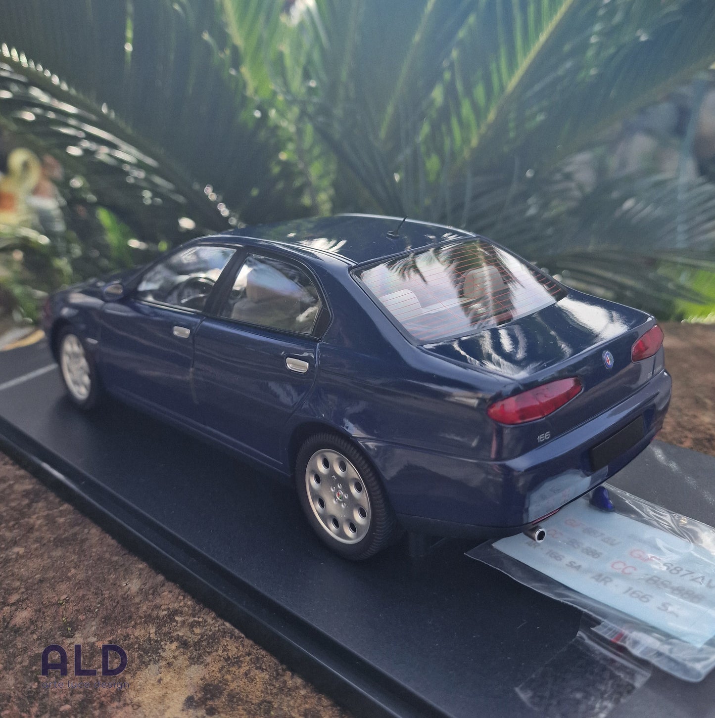 modellino auto scala 1/18 alfa romeo 166 modellini da collezione della mitica B