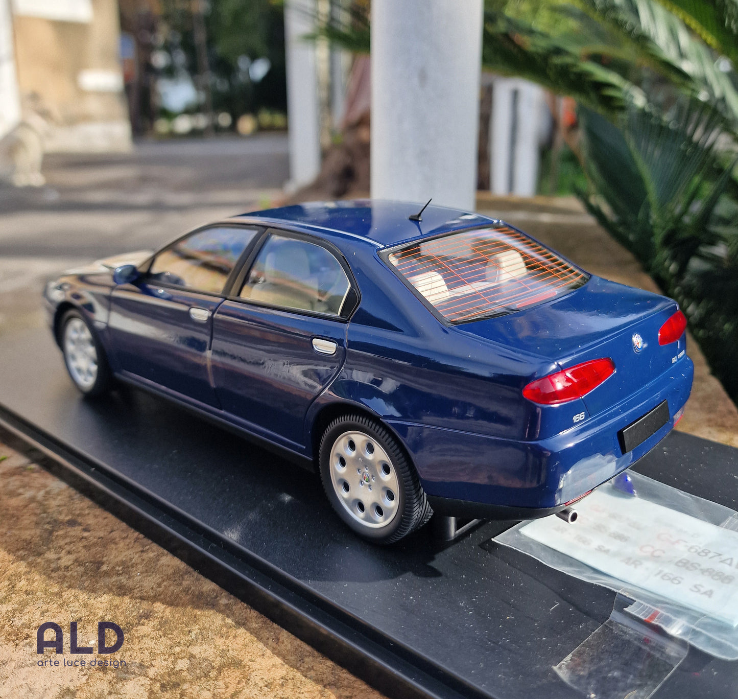 modellino auto scala 1/18 alfa romeo 166 modellini da collezione della mitica B