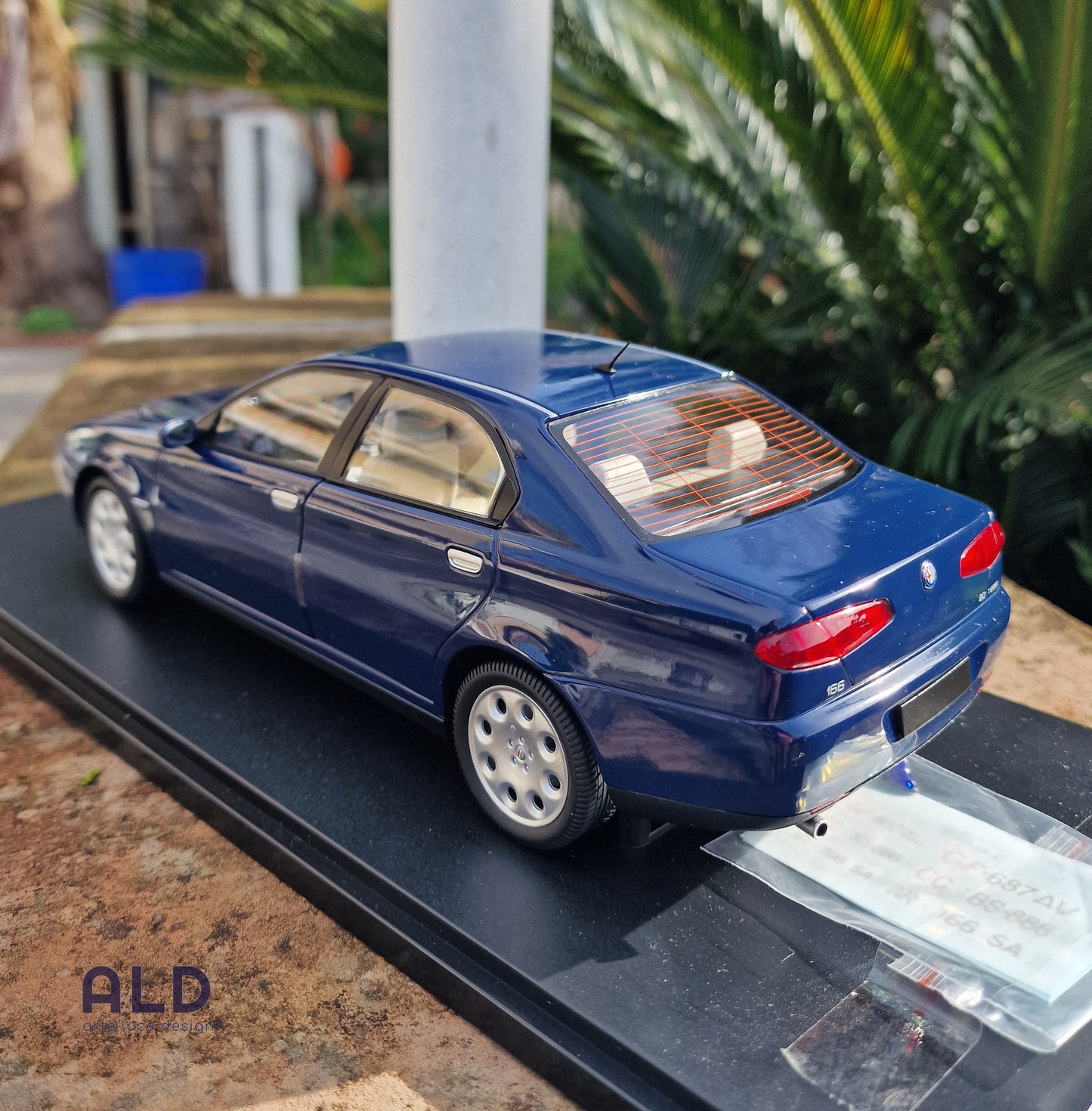 modellino auto scala 1/18 alfa romeo 166 modellini da collezione della mitica B