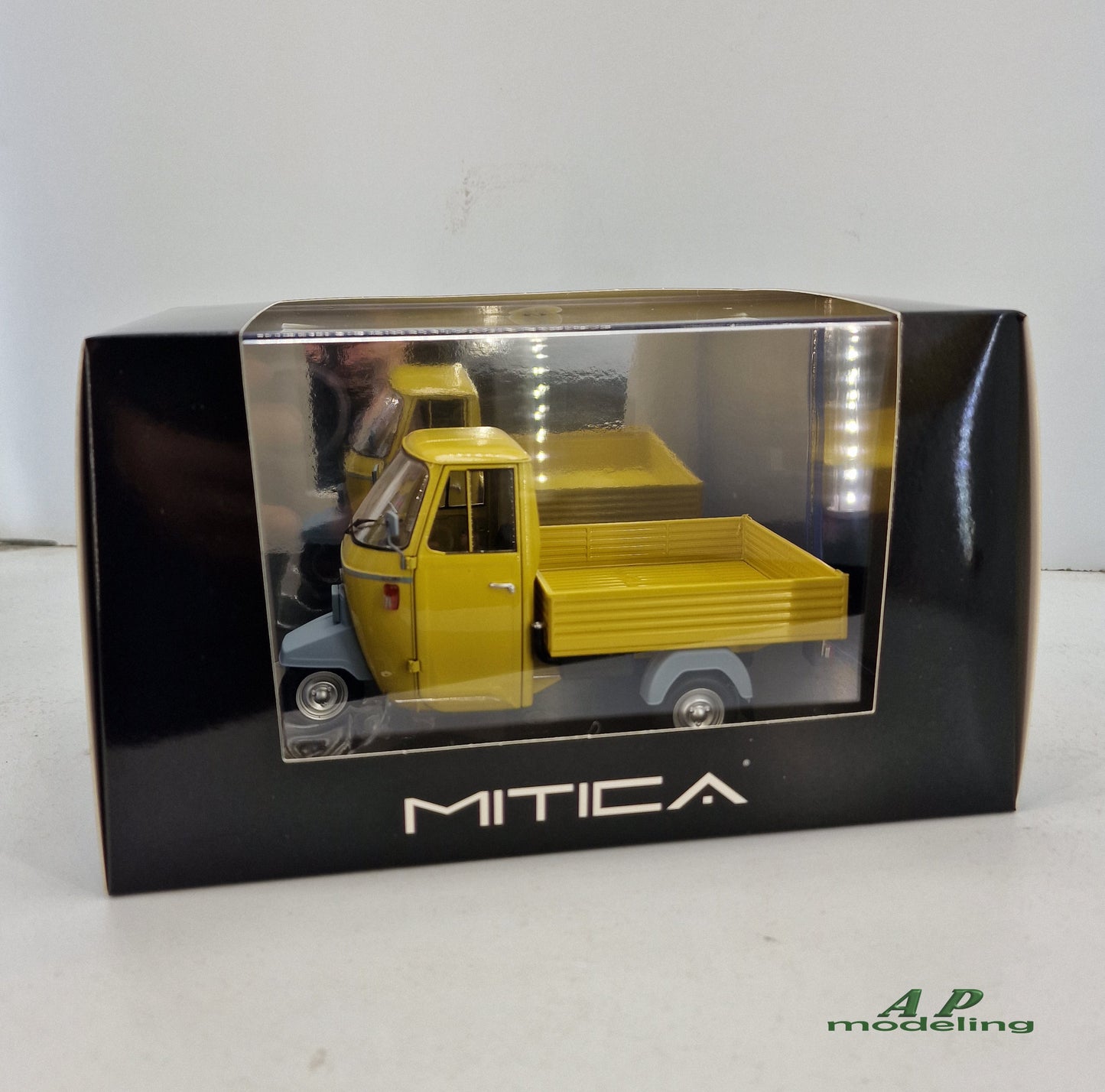modellino ape piaggio 501 scala 1/18 modellini motocarro da collezione mitica G