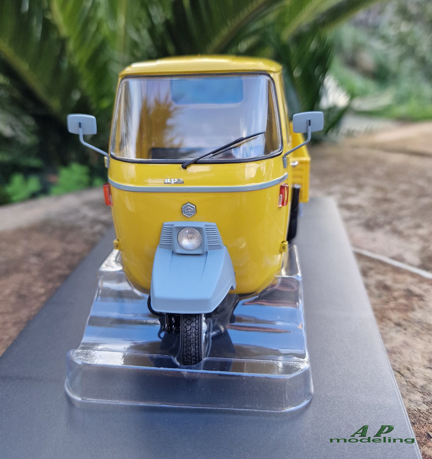 modellino ape piaggio 501 scala 1/18 modellini motocarro da collezione mitica G