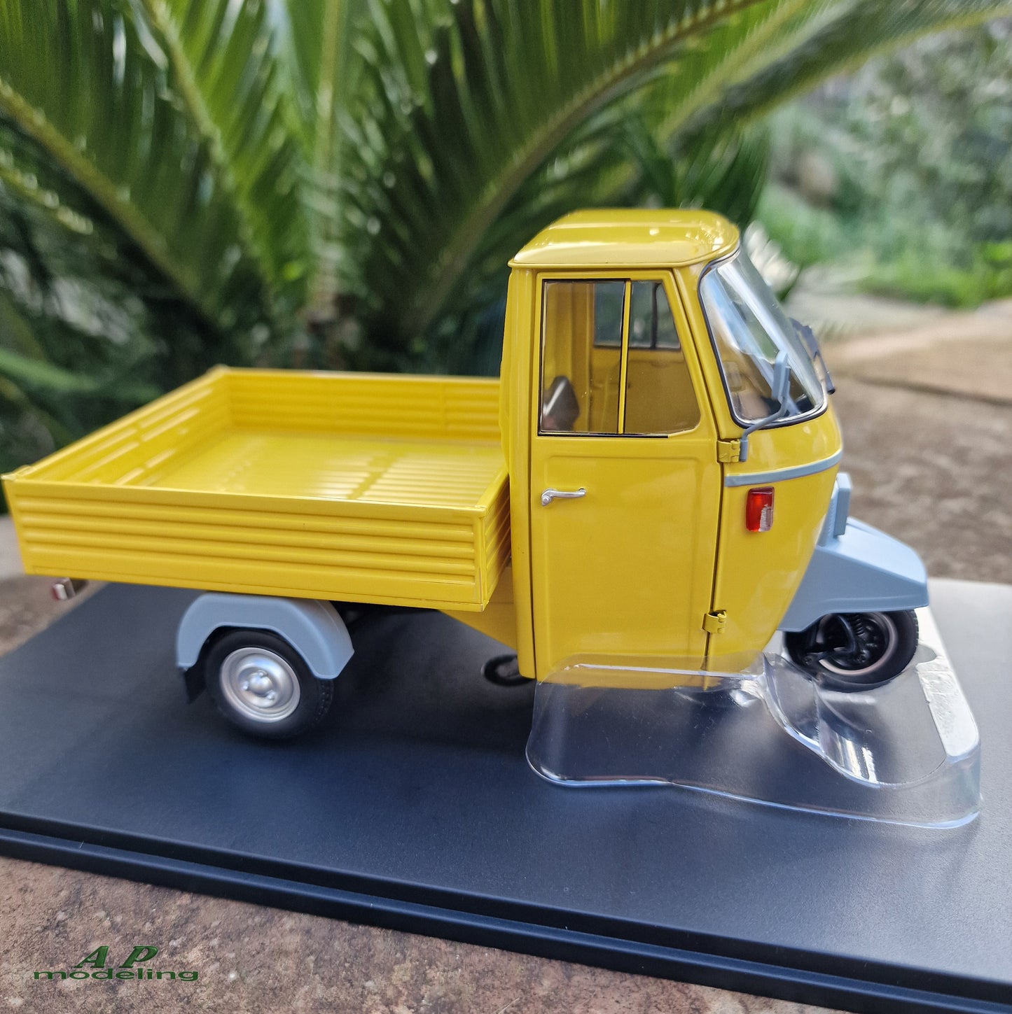 modellino ape piaggio 501 scala 1/18 modellini motocarro da collezione mitica G