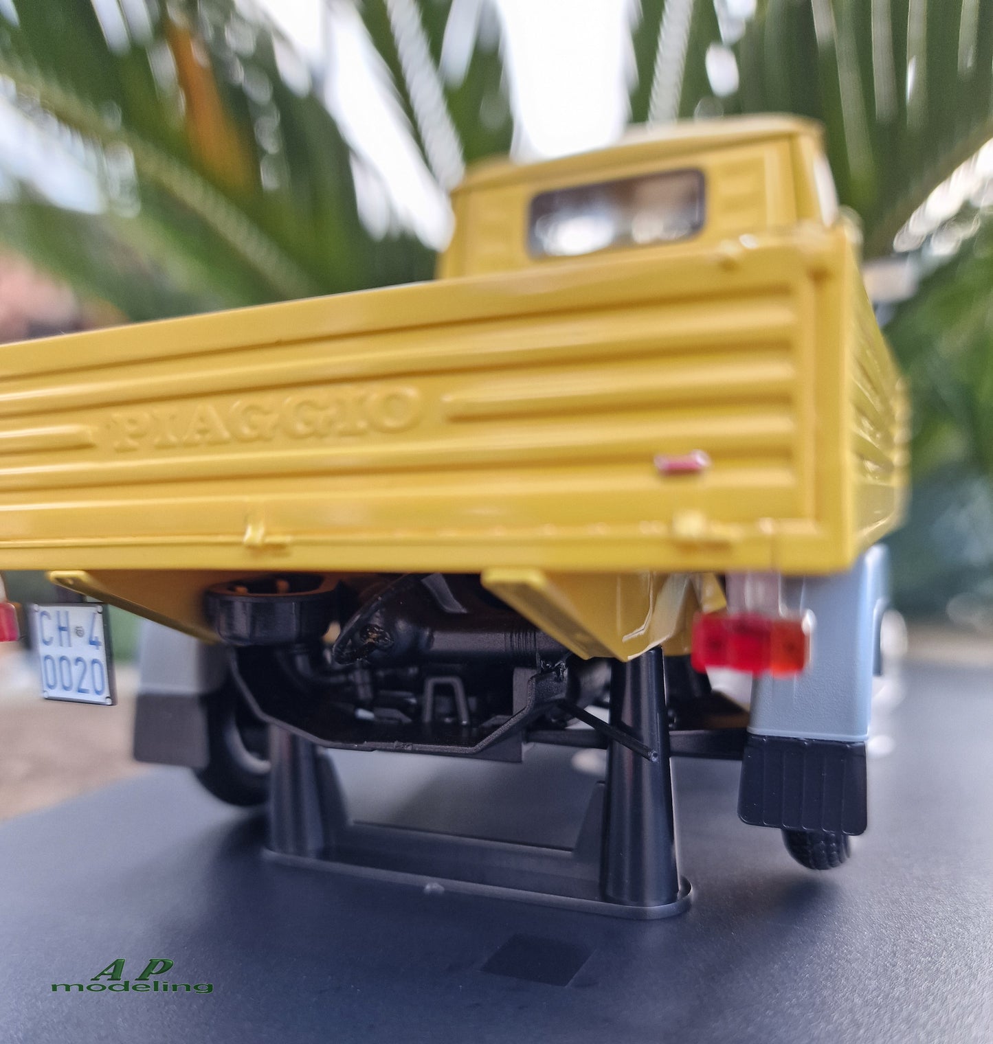 modellino ape piaggio 501 scala 1/18 modellini motocarro da collezione mitica G