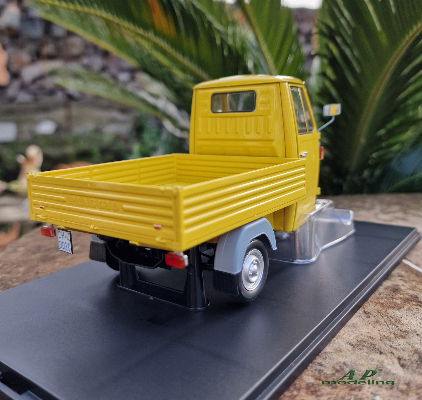 modellino ape piaggio 501 scala 1/18 modellini motocarro da collezione mitica G