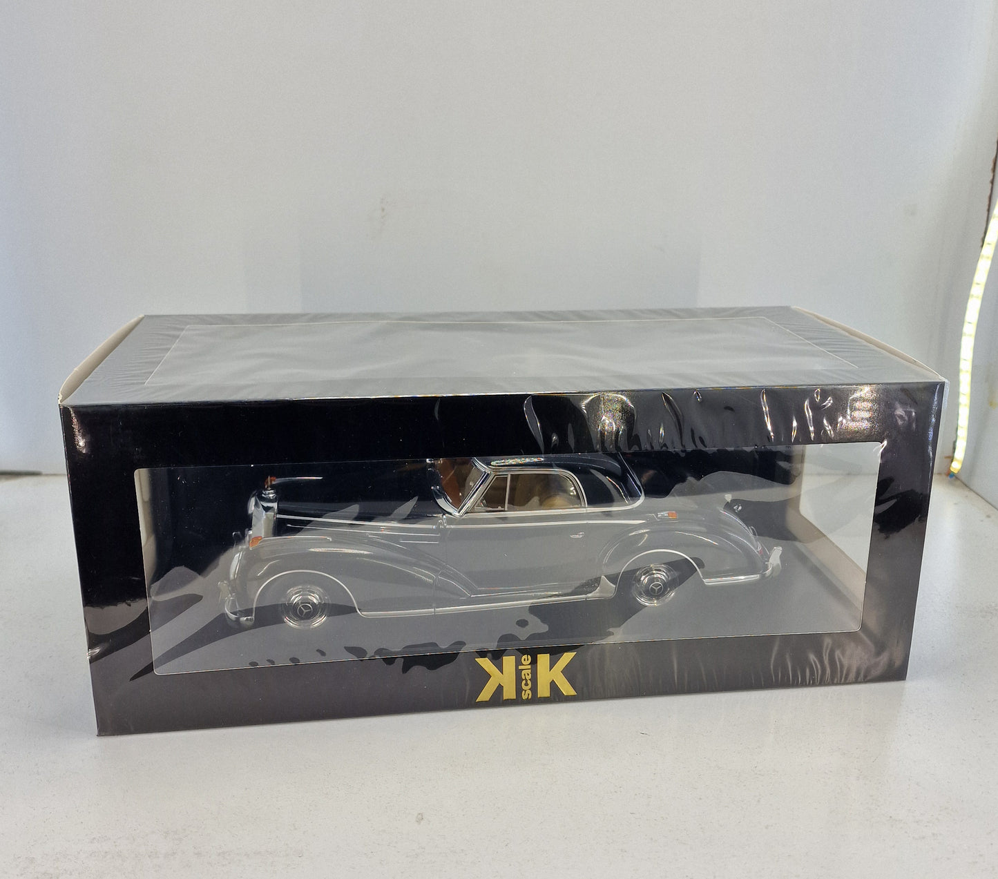 modellino auto scala 1/18 mercedes benz 300 sc coupè del 1955 modellini die cast