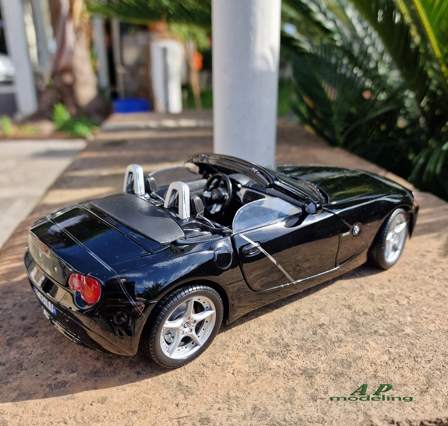 modellino auto scala 1/18 bmw Z4 cabrio modellini da collezione die cast