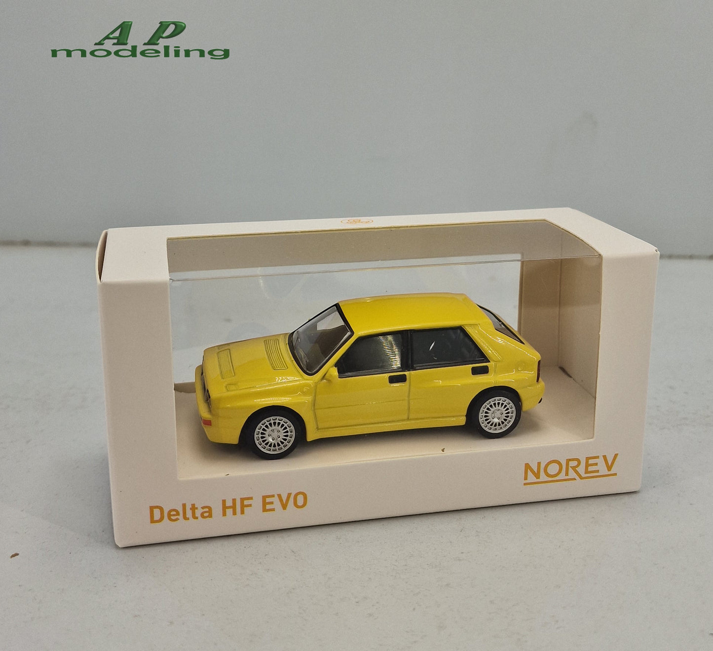modellino auto scala 1/43 lancia delta hf integrale evo modellini norev diecast
