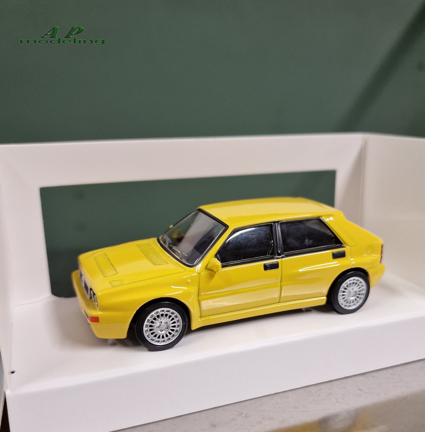 modellino auto scala 1/43 lancia delta hf integrale evo modellini norev diecast
