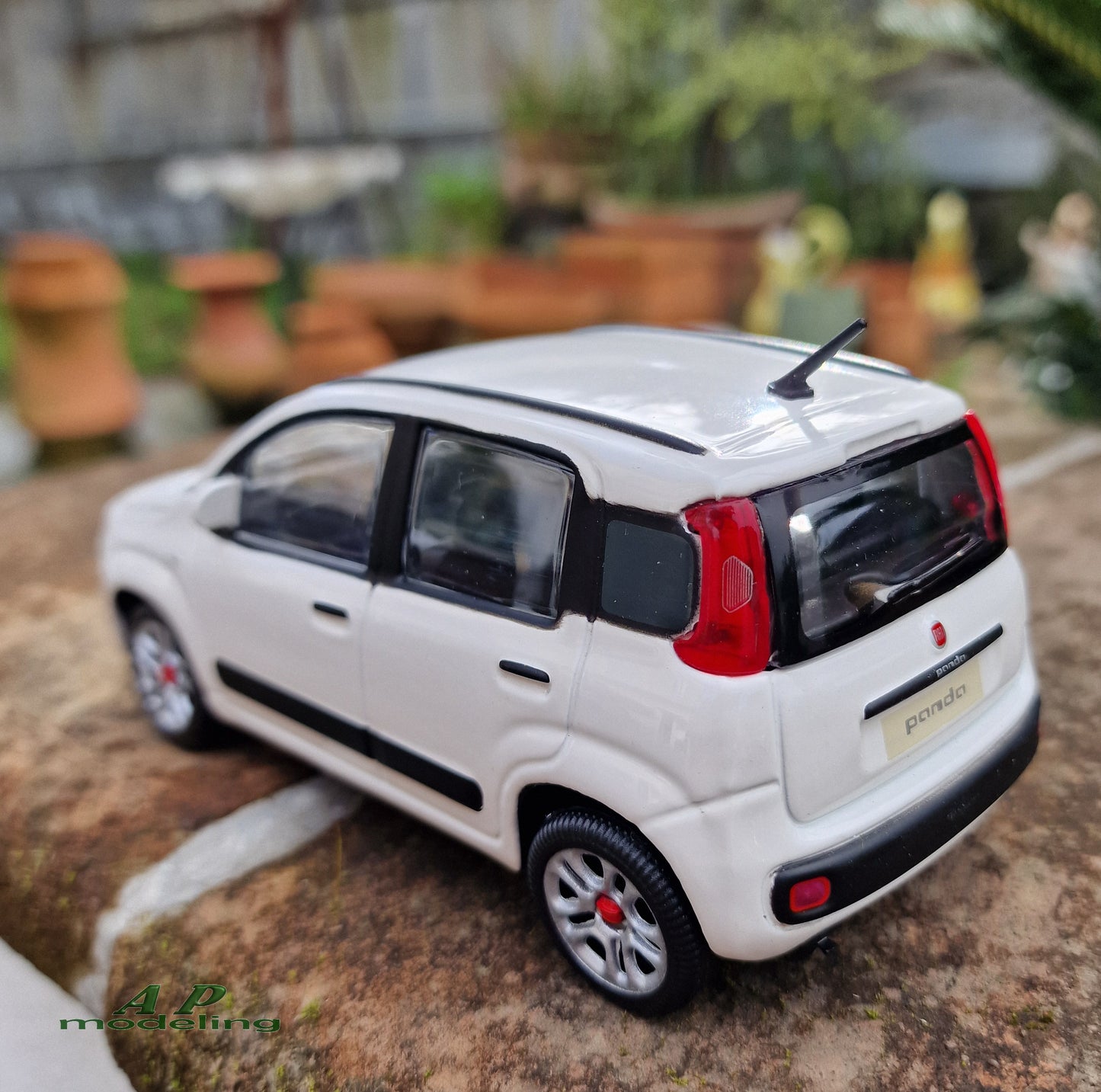modellino auto scala 1/24 fiat nuova panda modellini da collezione bburago