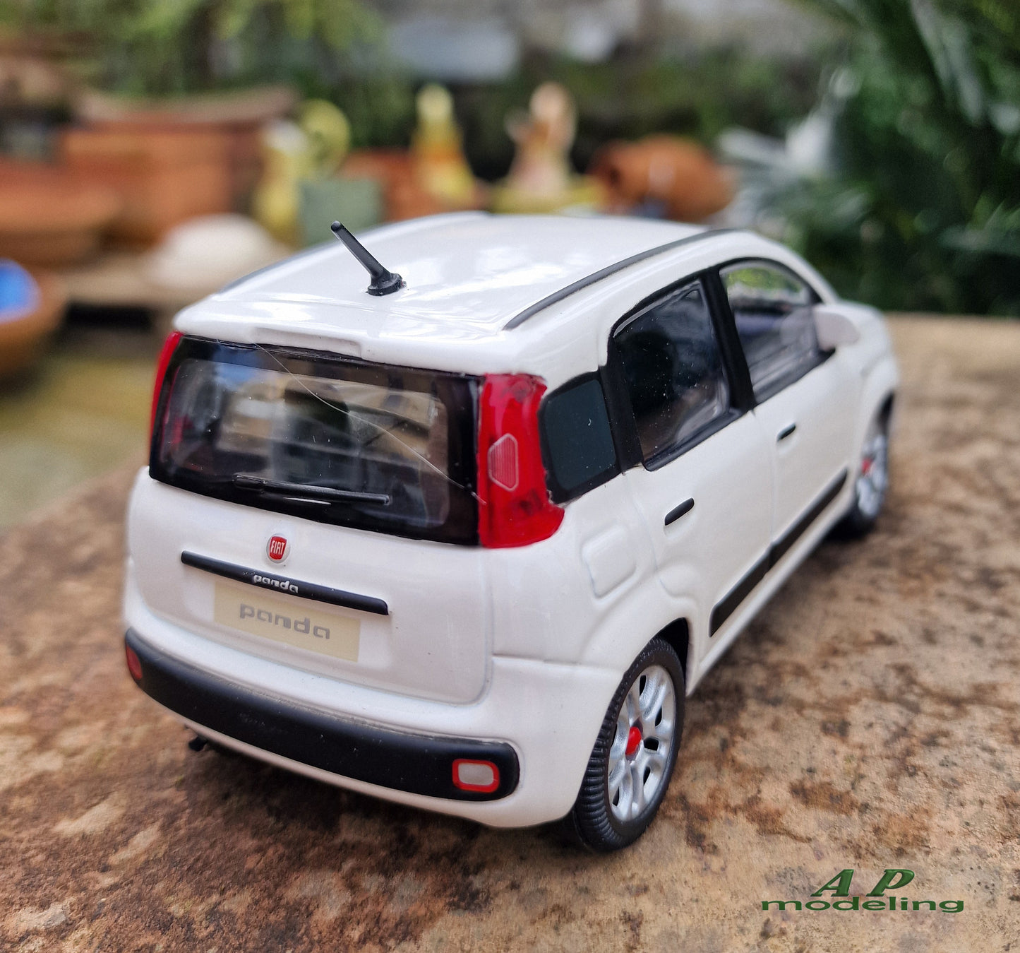 modellino auto scala 1/24 fiat nuova panda modellini da collezione bburago