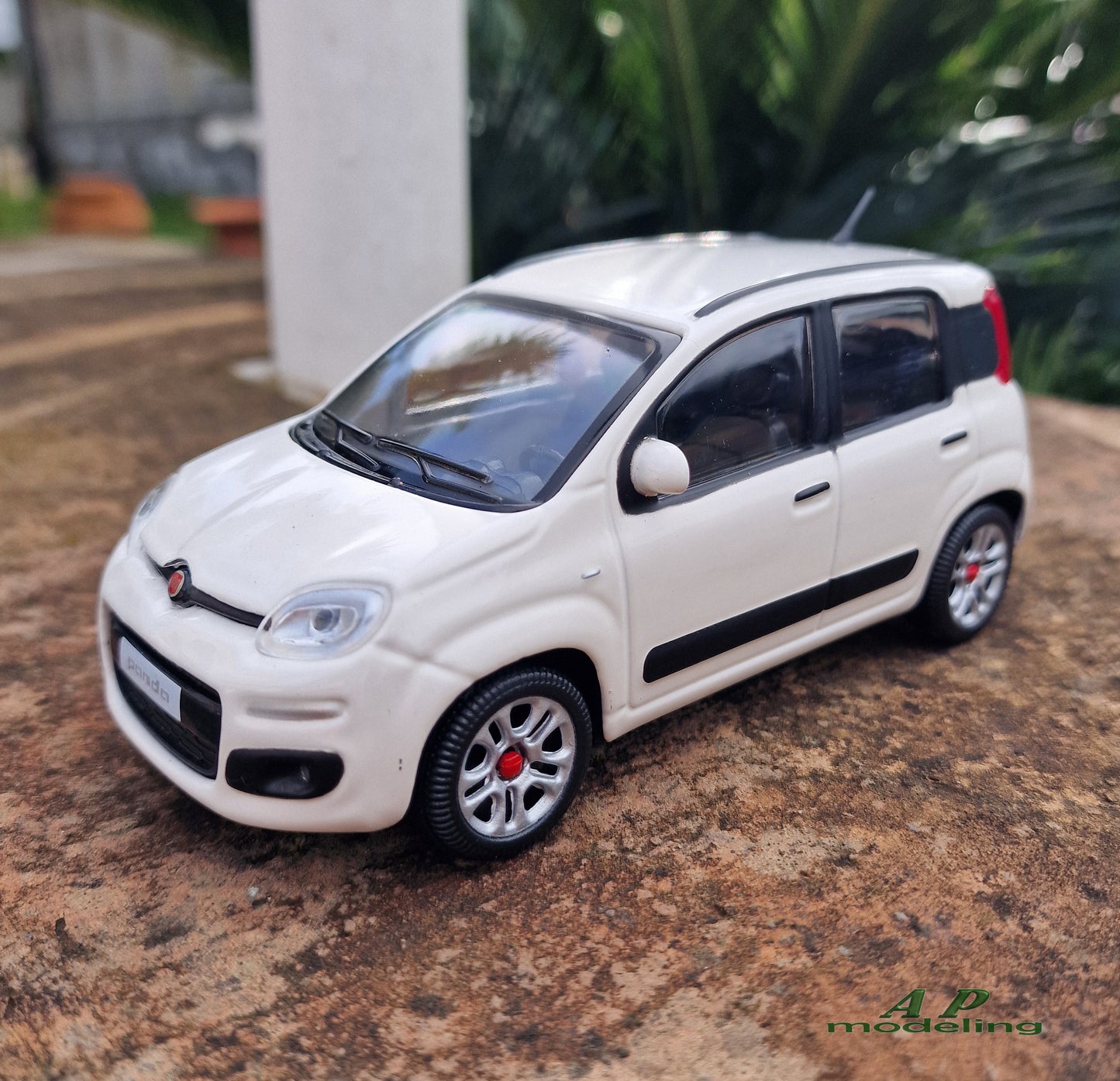 modellino auto scala 1/24 fiat nuova panda modellini da collezione bburago