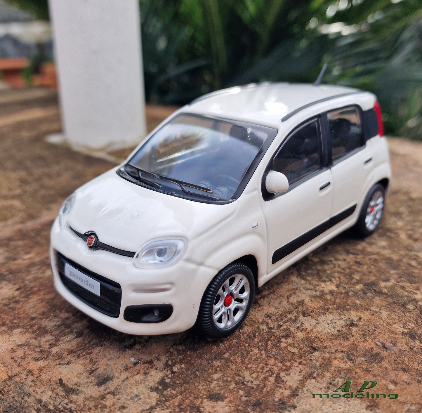modellino auto scala 1/24 fiat nuova panda modellini da collezione bburago