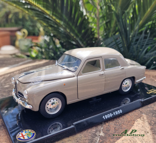 modellino auto 1/24 alfa romeo 1900 del 1950 modellini vintage da collezione usato