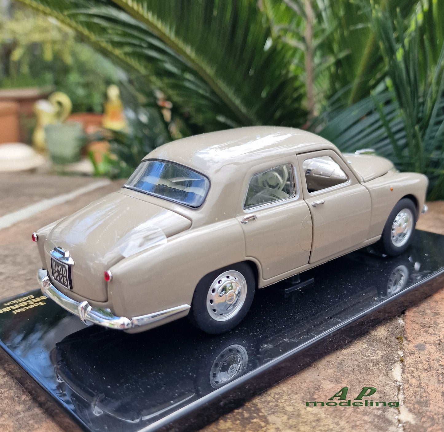 modellino auto 1/24 alfa romeo 1900 del 1950 modellini vintage da collezione usato