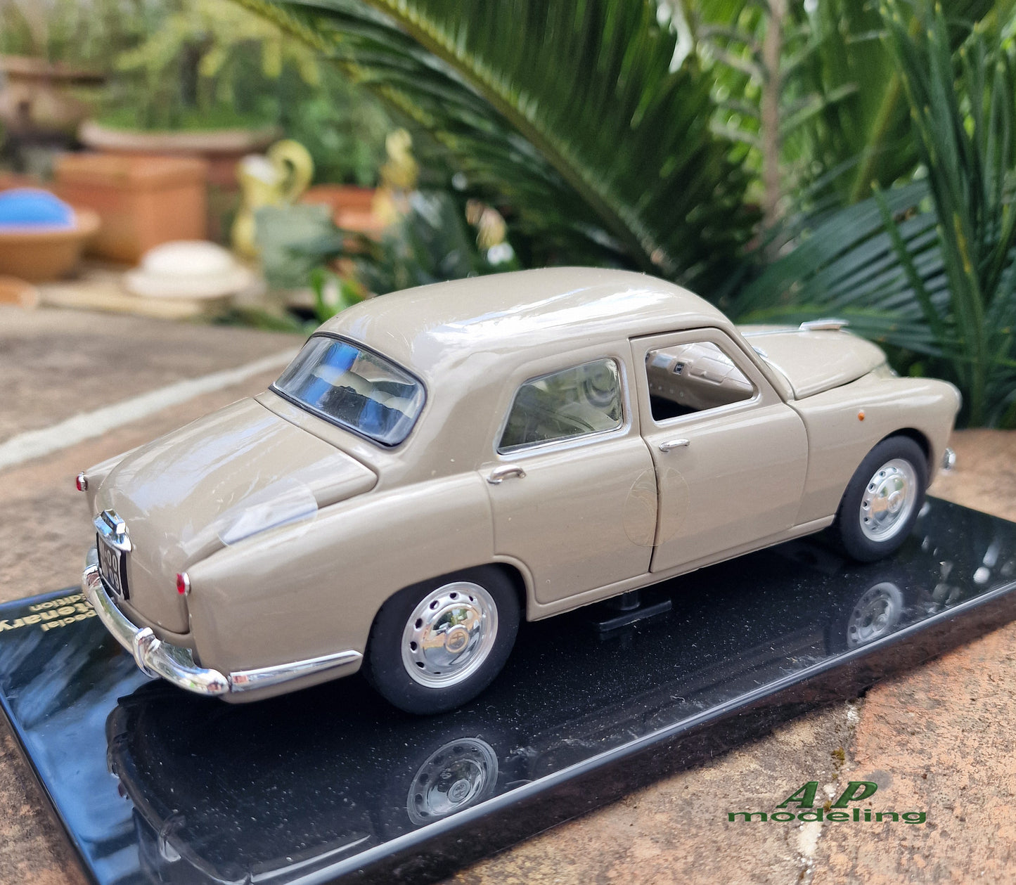 modellino auto 1/24 alfa romeo 1900 del 1950 modellini vintage da collezione usato