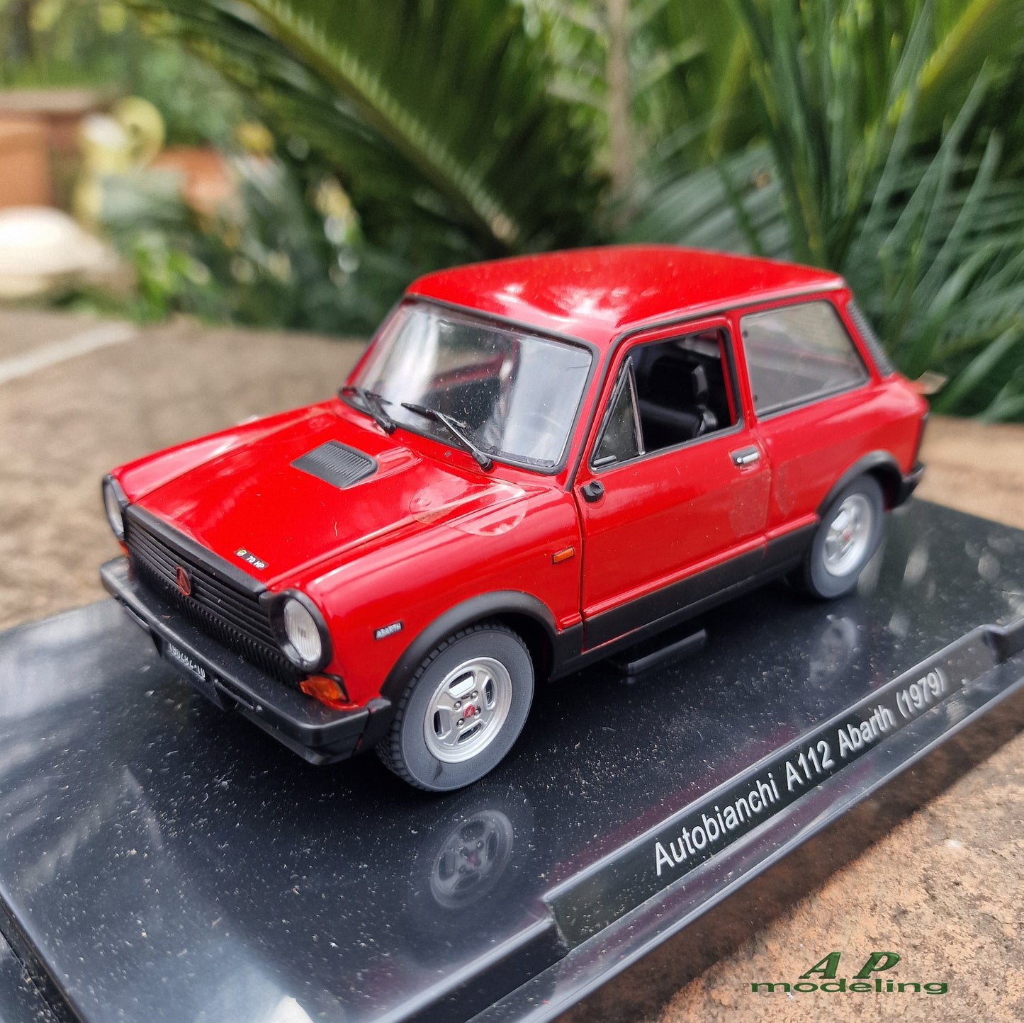 modellino auto scala 1/24 autobianchi a112 abarth del 1979 modellini usato