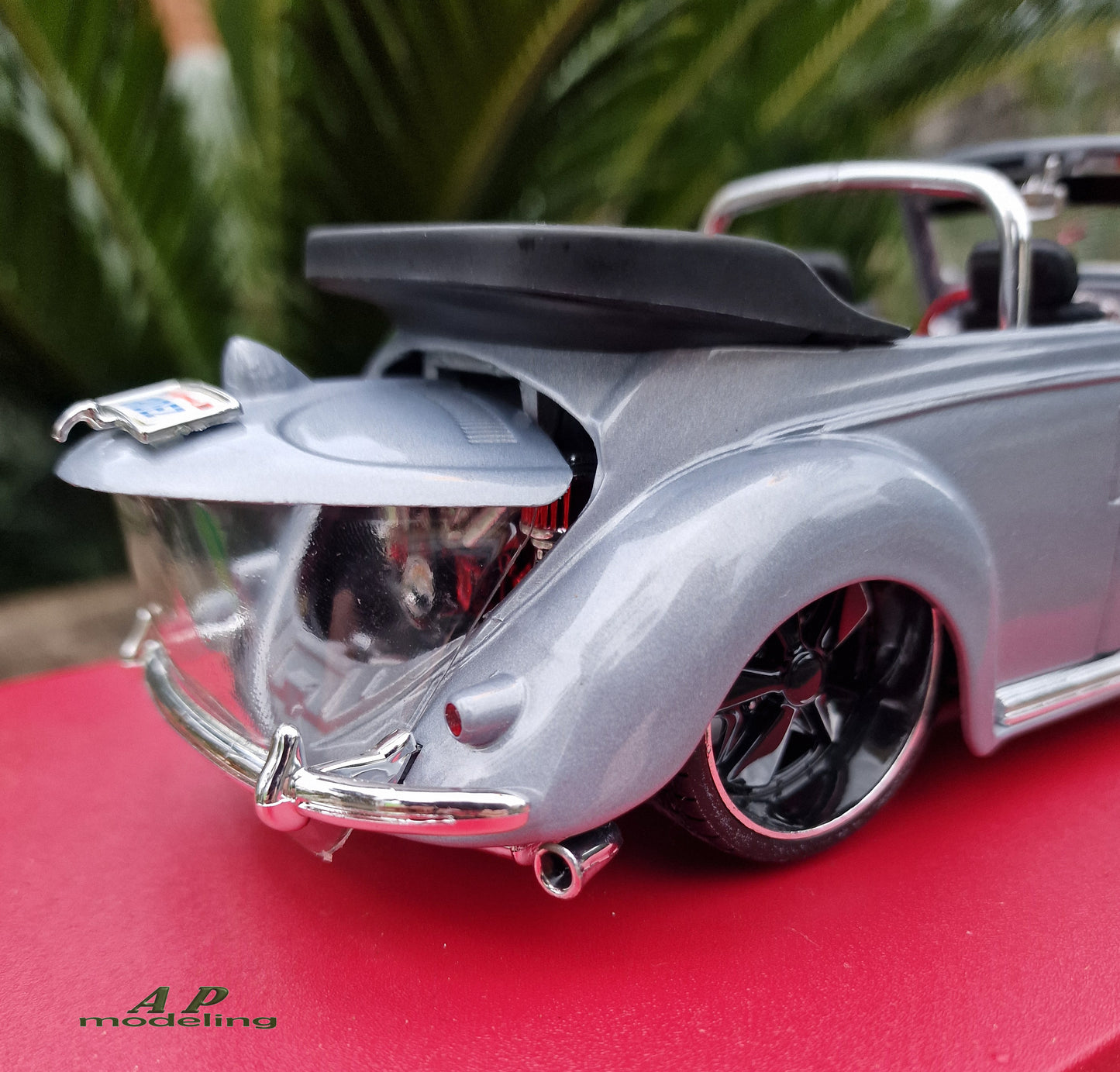 modellino auto scala 1/18 Volkswagen cabriolet della maisto bugz modellini