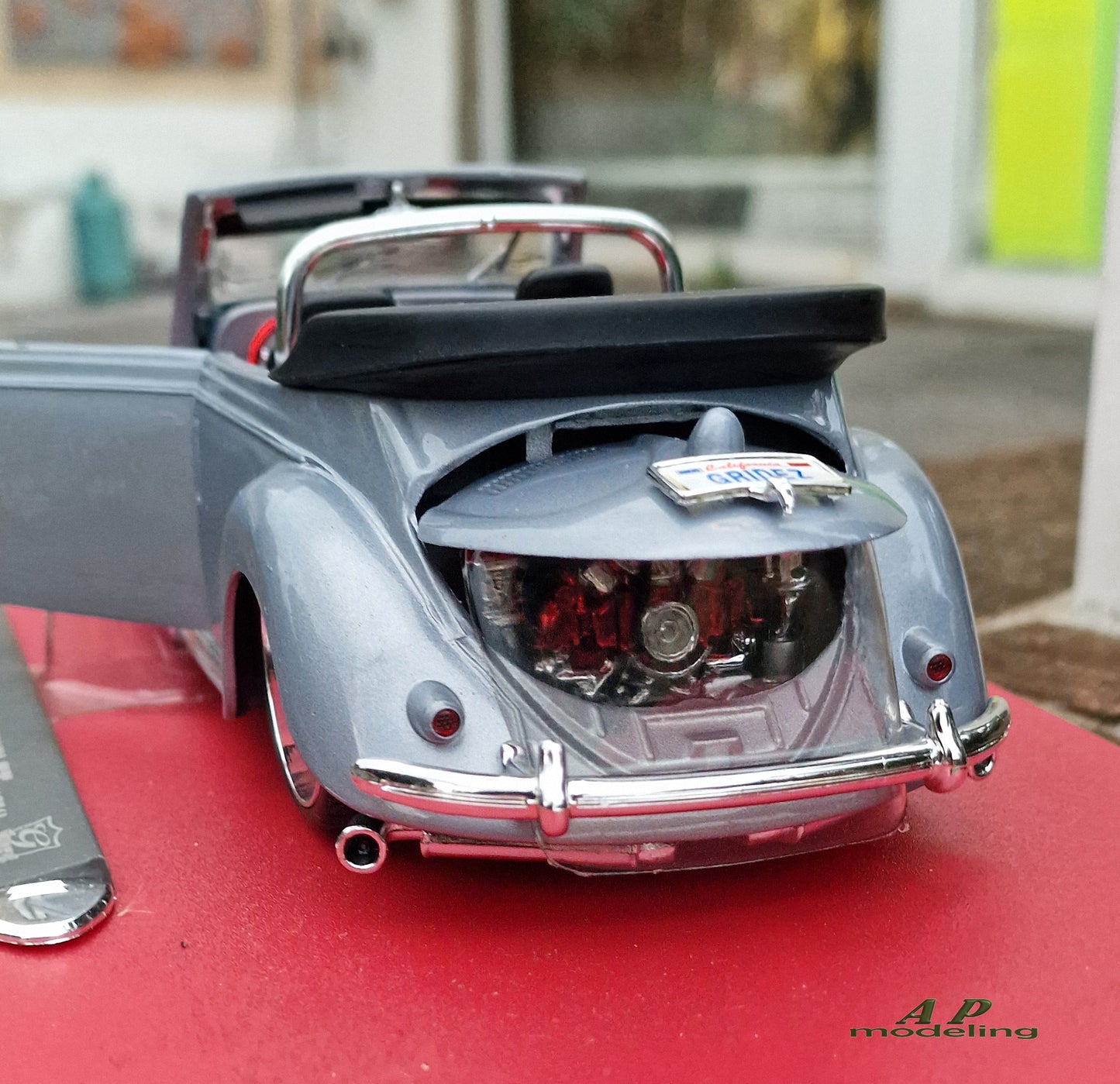 modellino auto scala 1/18 Volkswagen cabriolet della maisto bugz modellini