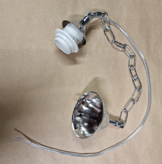catena in metallo cromo per sospensione moderna ricambio lampadario attacco E27