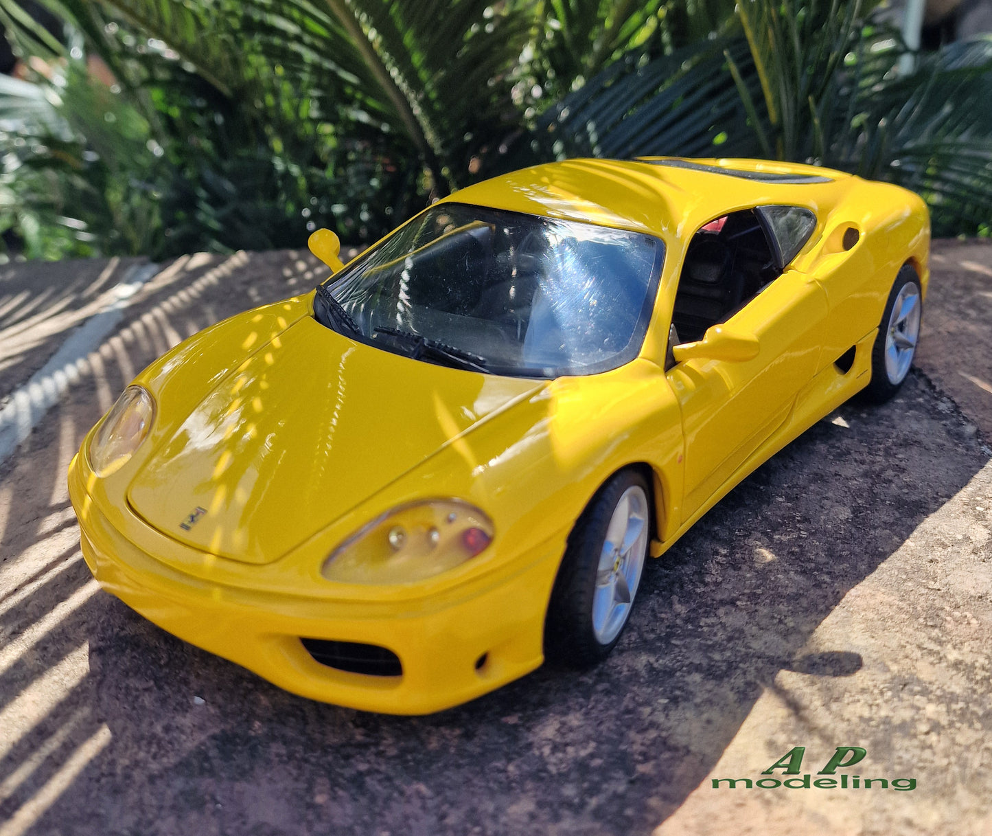 modellino auto scala 1/18 Ferrari 360 Modena modellini da collezione hot wheels