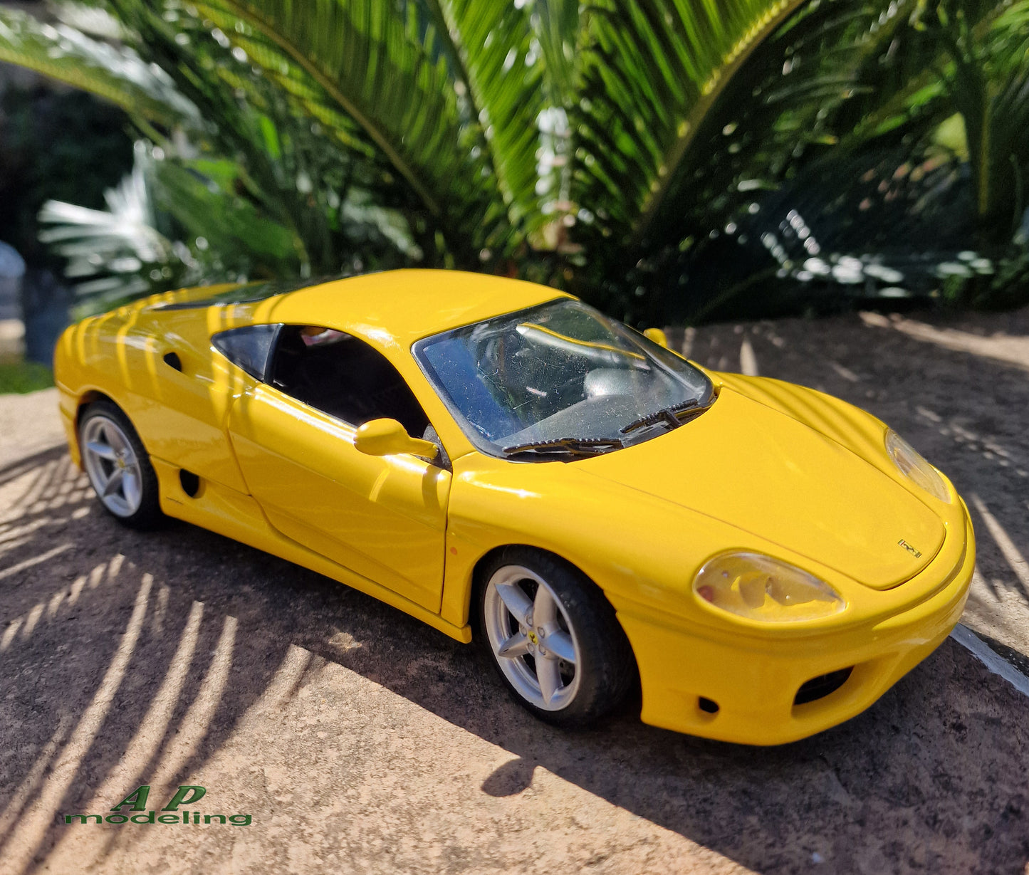 modellino auto scala 1/18 Ferrari 360 Modena modellini da collezione hot wheels