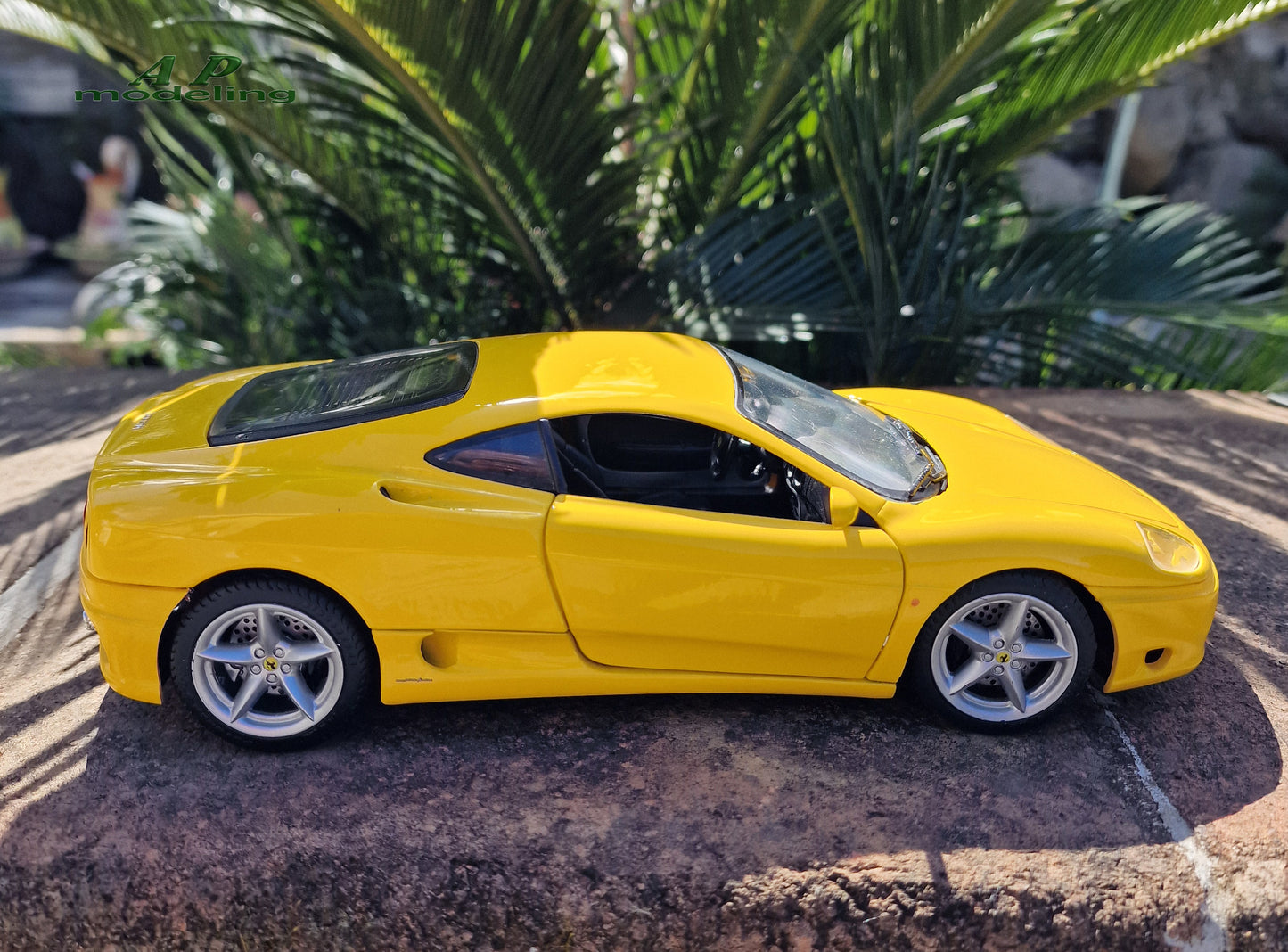 modellino auto scala 1/18 Ferrari 360 Modena modellini da collezione hot wheels