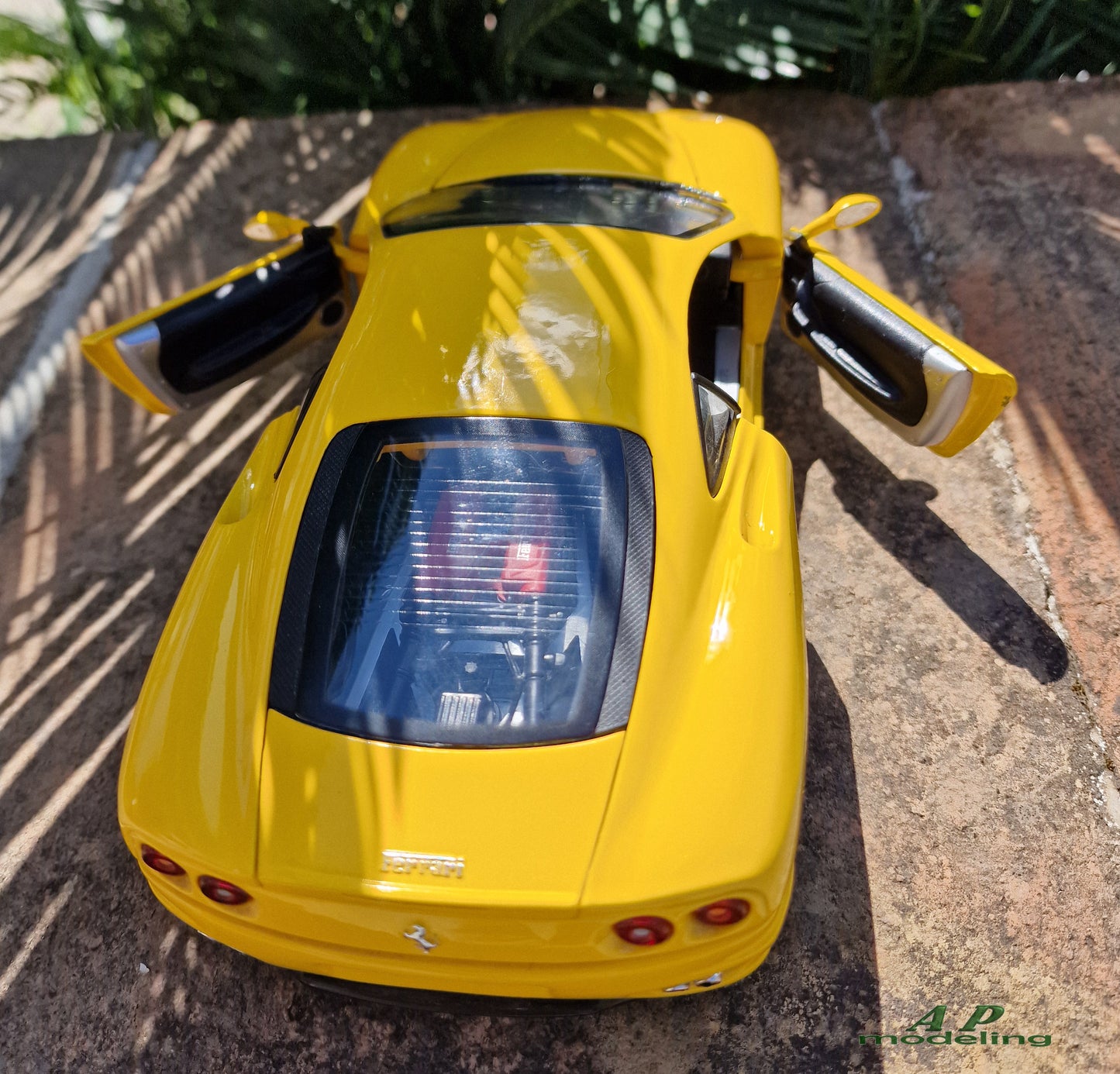 modellino auto scala 1/18 Ferrari 360 Modena modellini da collezione hot wheels