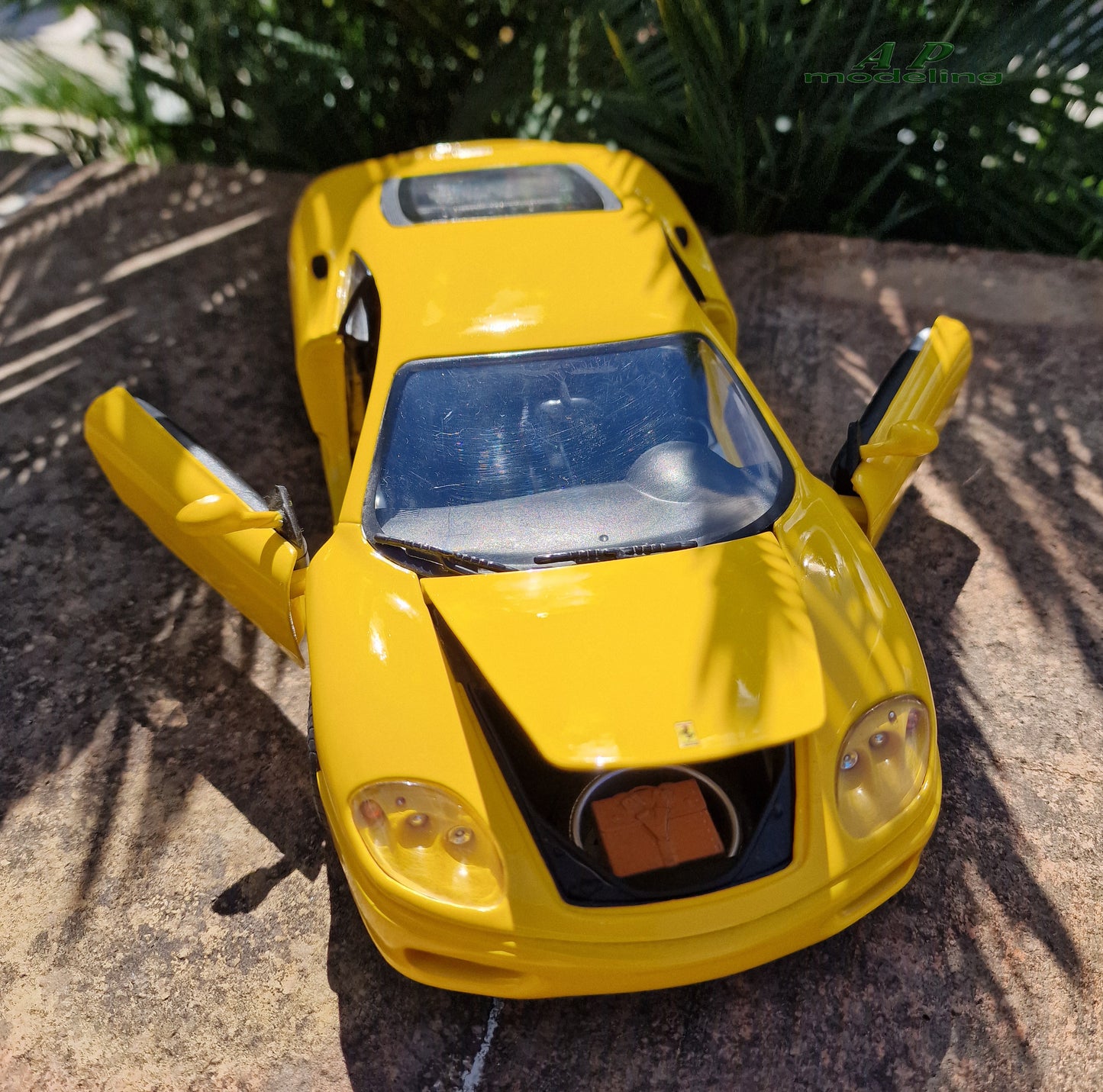 modellino auto scala 1/18 Ferrari 360 Modena modellini da collezione hot wheels